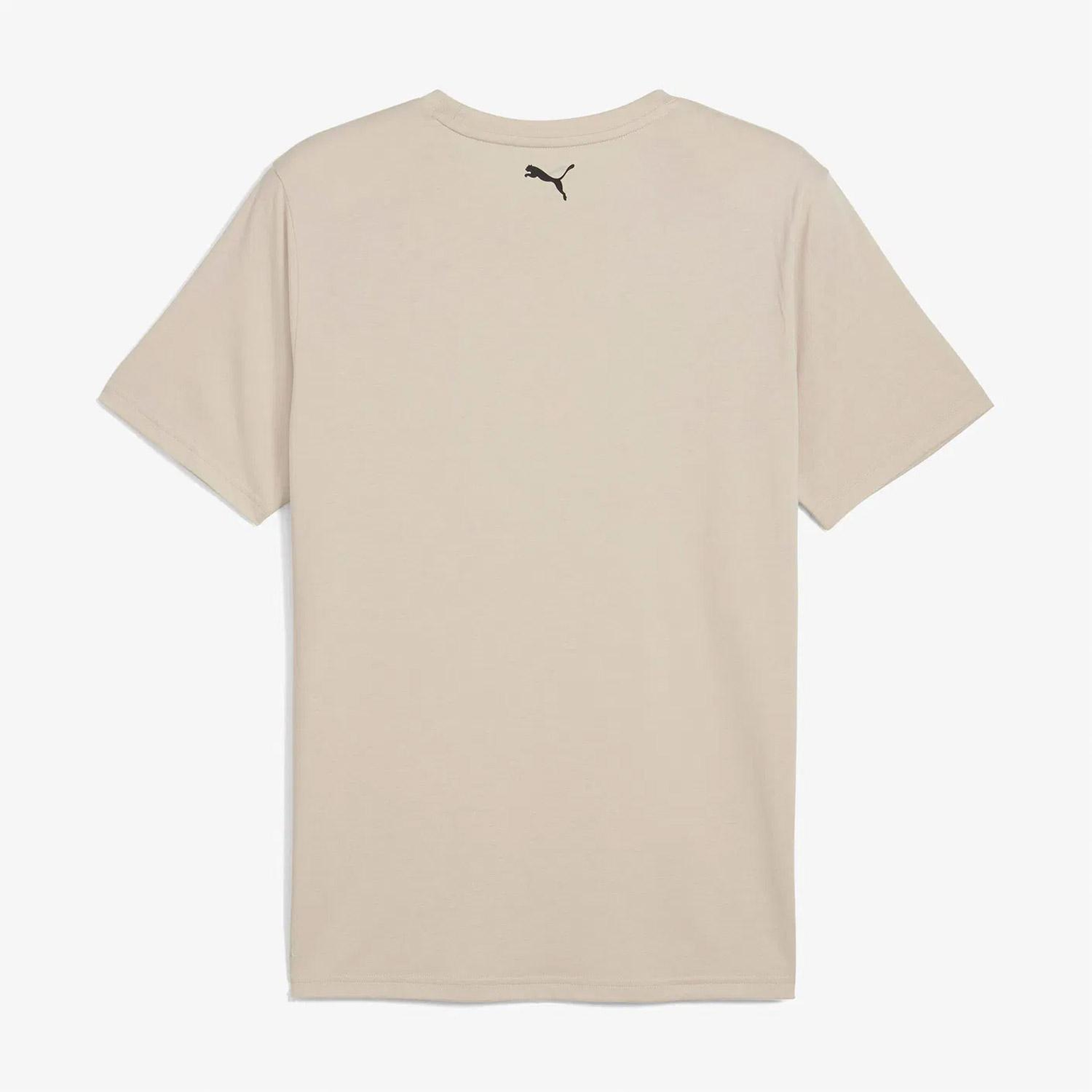 Puma Tad Tech Triblend Erkek Krem Antrenman T-Shirt