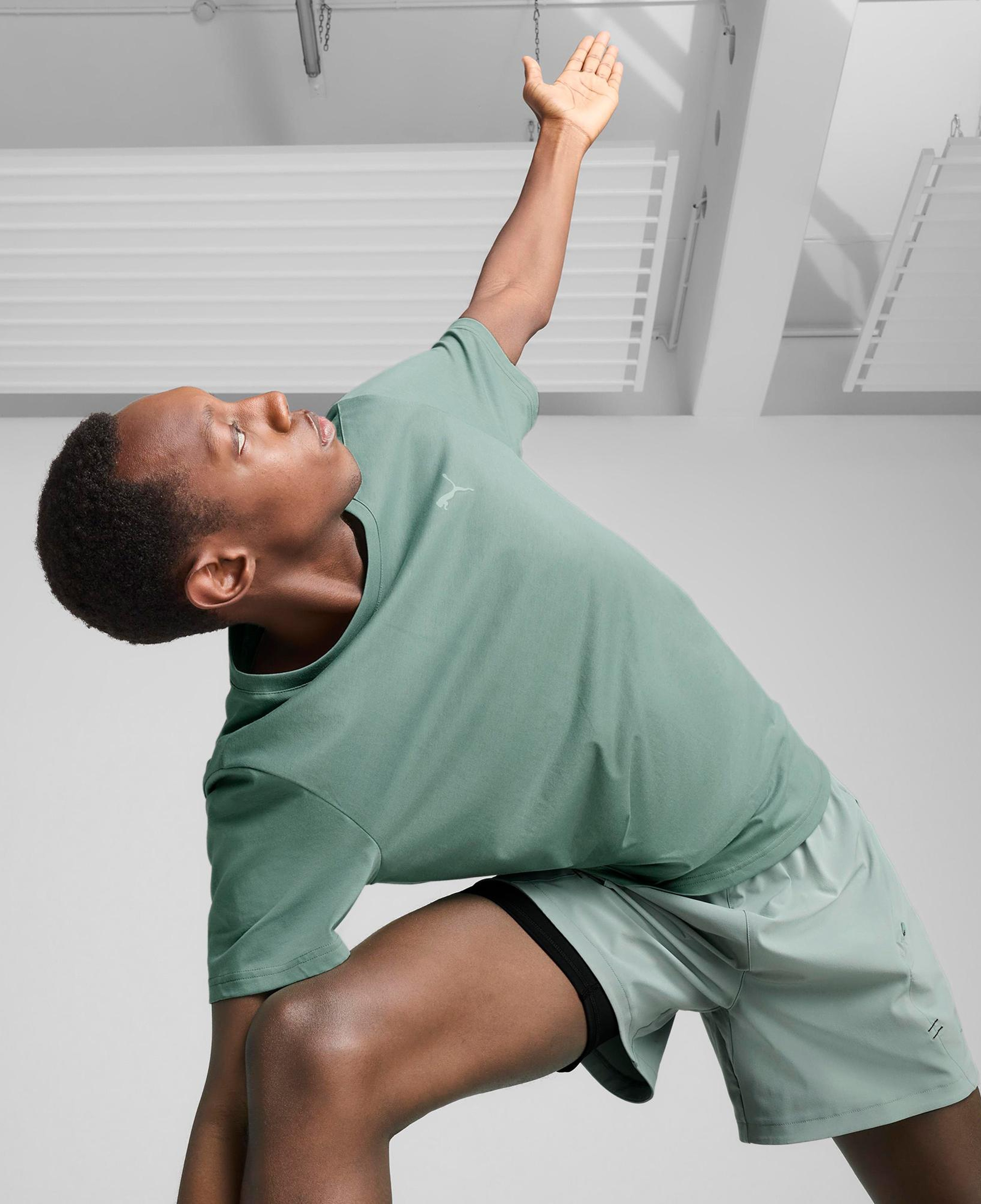 Puma Move Triblend Erkek Yeşil Antrenman T-Shirt