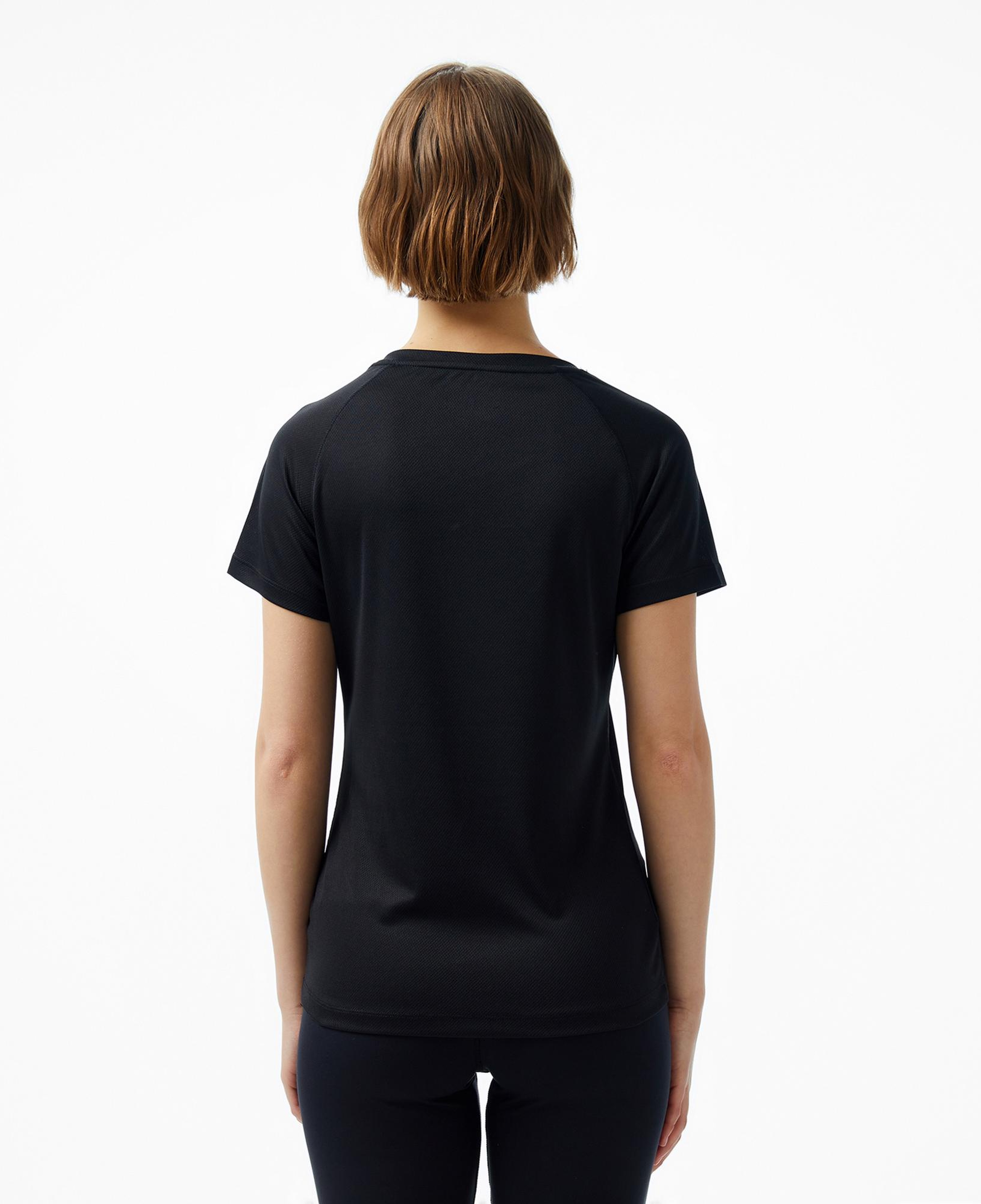 Energetics Natalja Ss Kadın Siyah Koşu T-Shirt