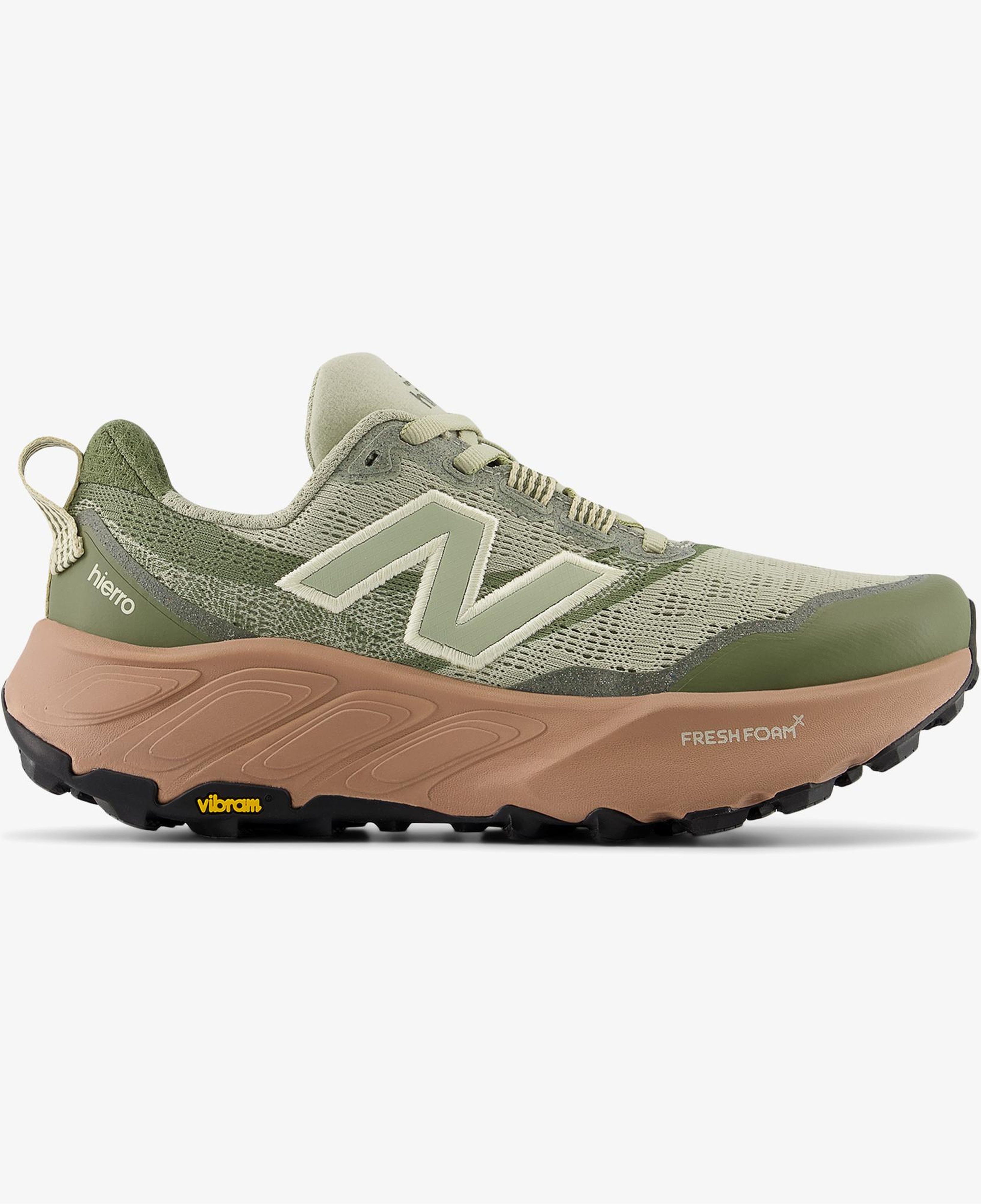 New Balance Fresh Foam X Hierro v9 Kadın Yeşil Koşu Ayakkabısı