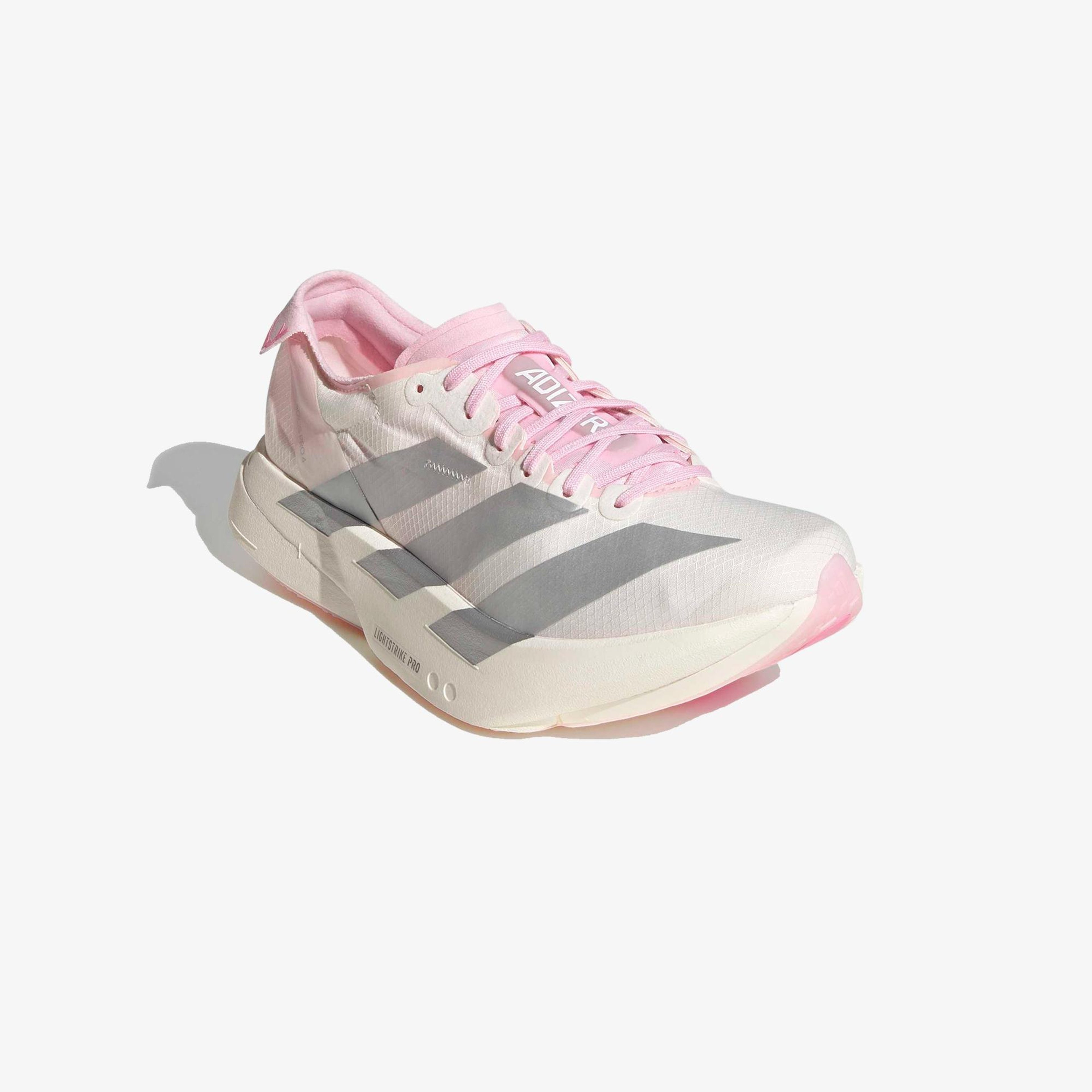 adidas Adizero Adios Pro 4 Kadın Beyaz Koşu Ayakkabısı