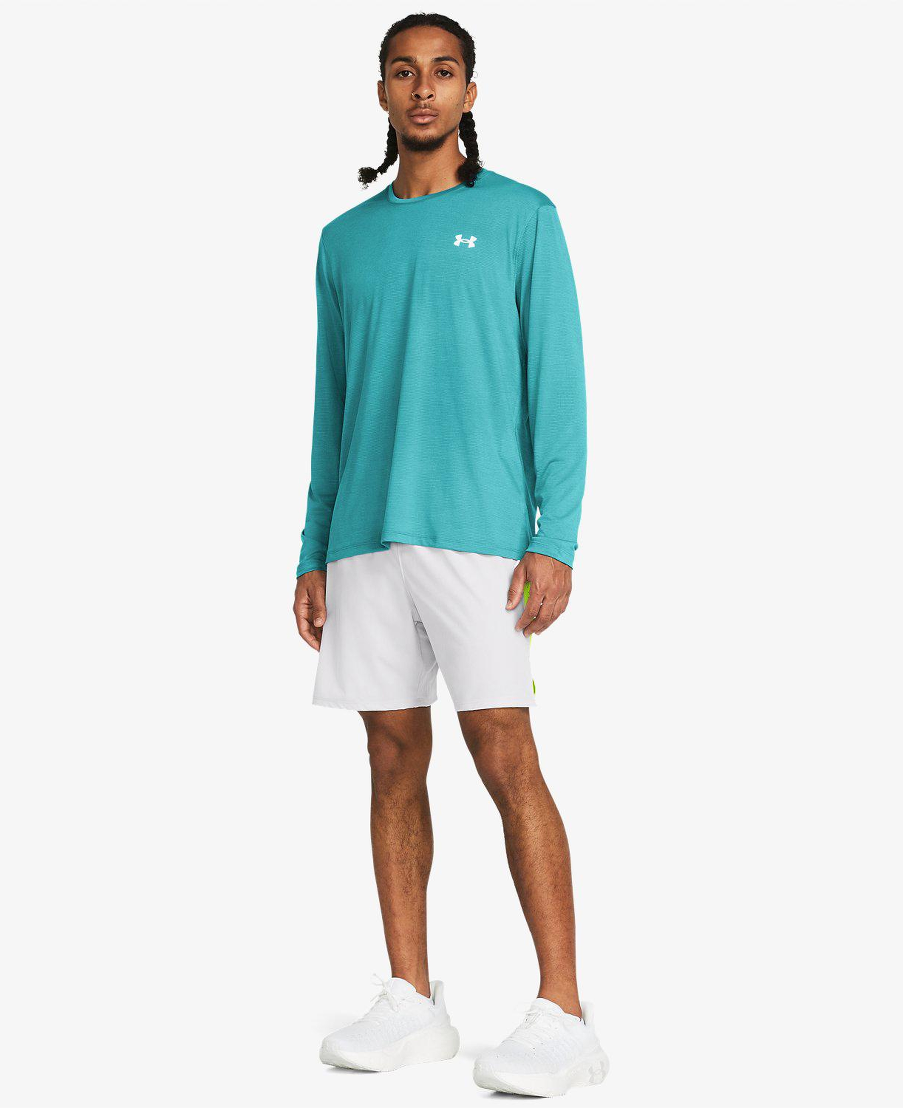 Under Armour Launch Pro Erkek Beyaz Şort