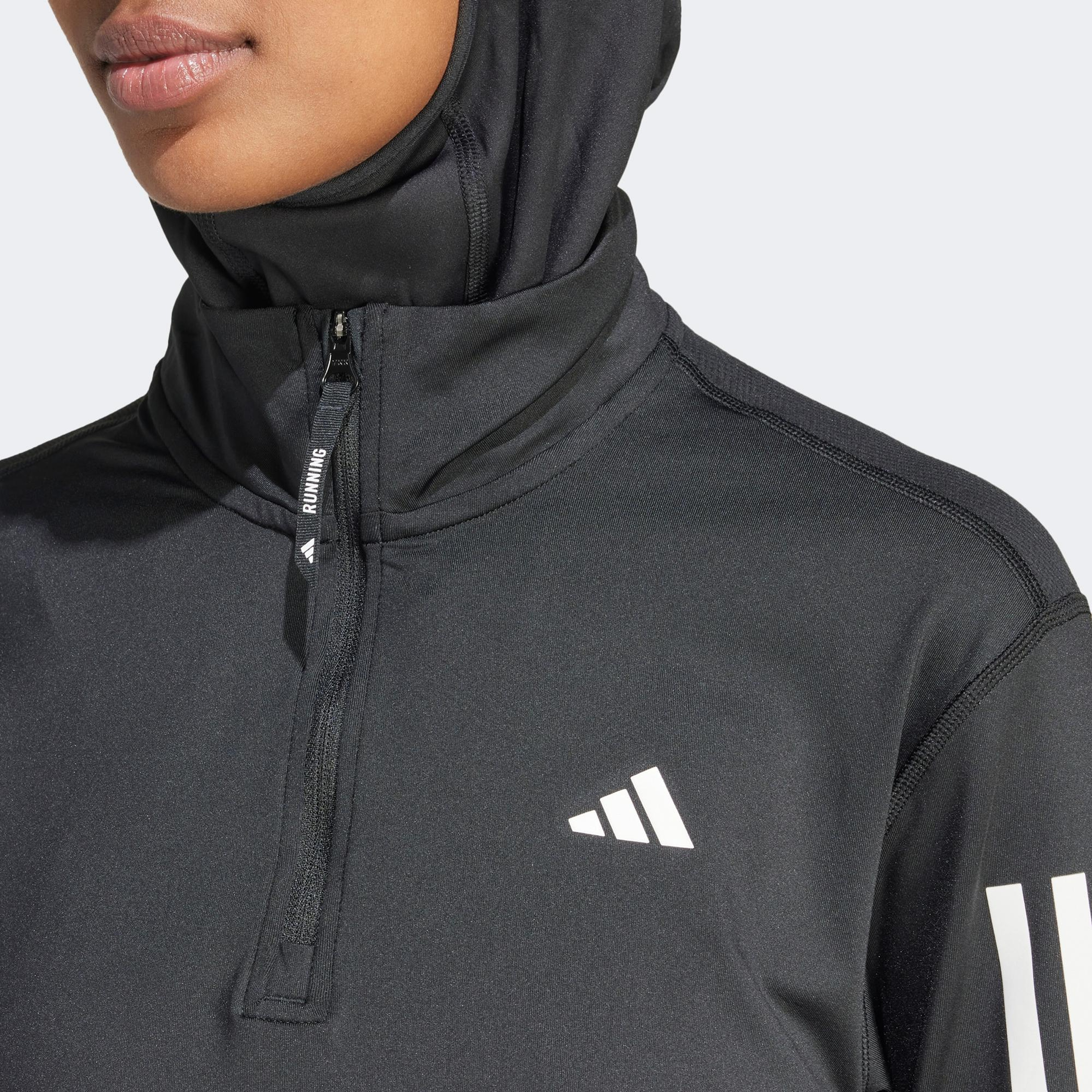 adidas Otr B Hzip Kadın Siyah Günlük Sweatshirt
