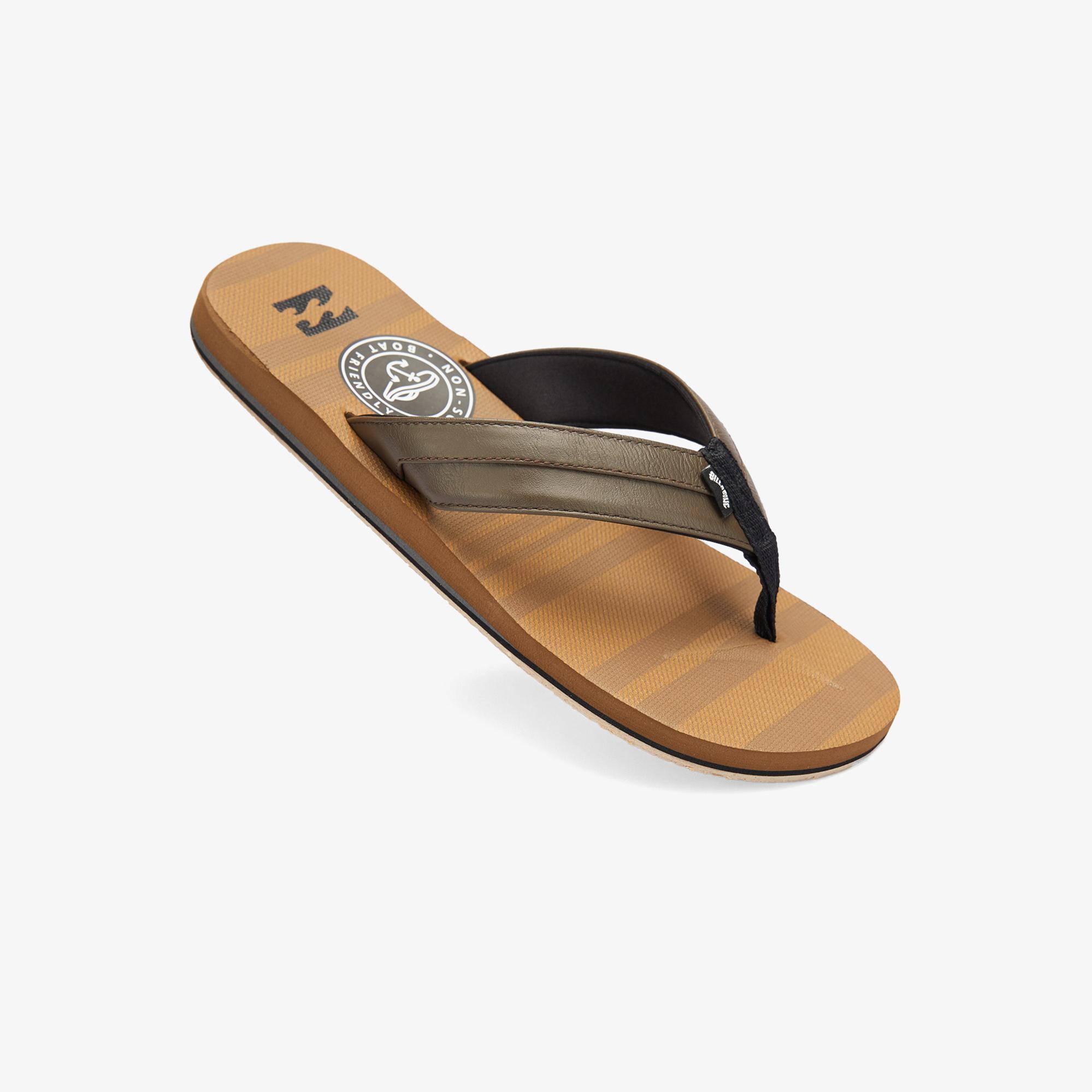 Billabong All Day Impact Print Erkek Kahverengi Terlik