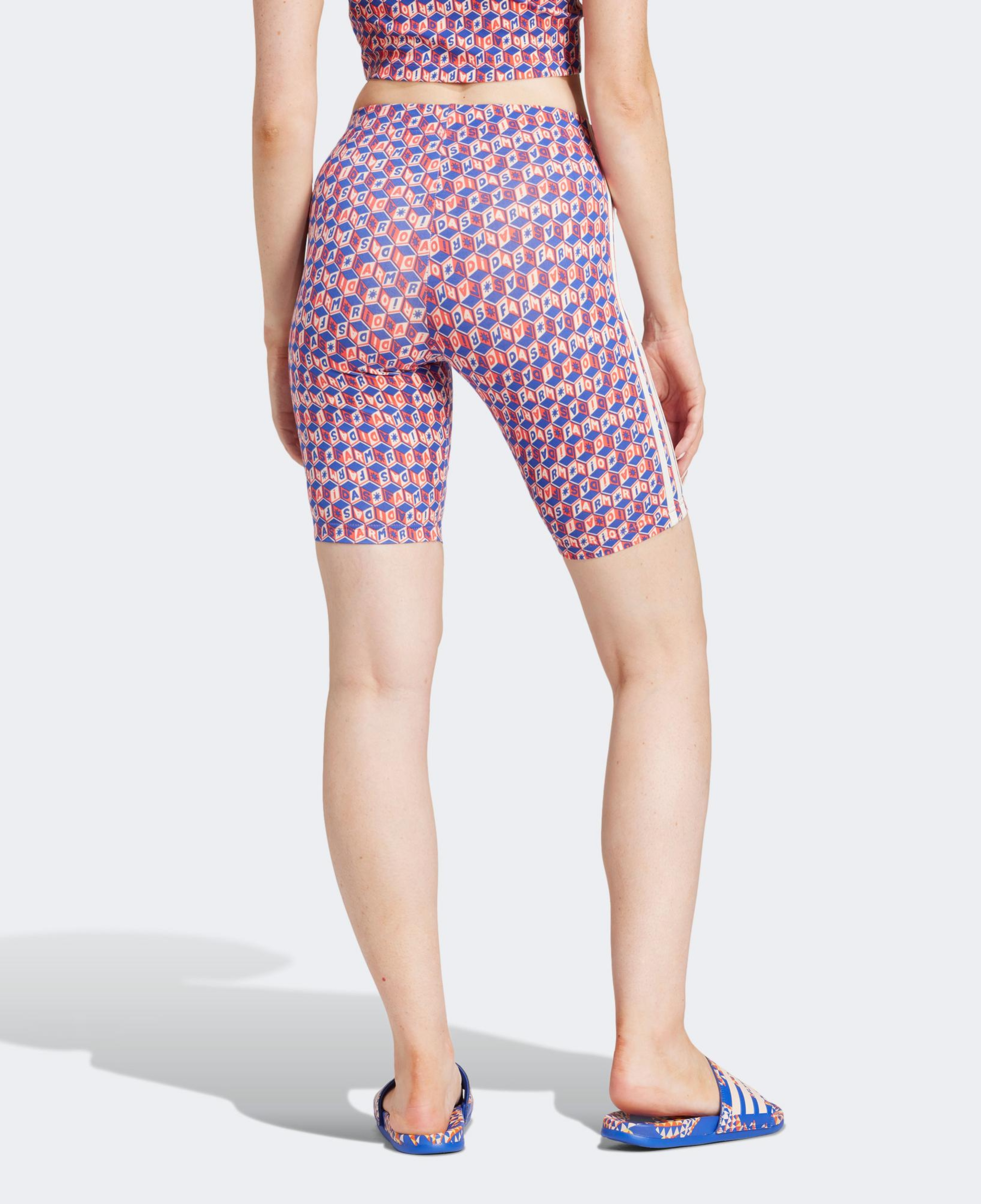 adidas Farm Bike Short Kadın Renkli Antrenman Taytı