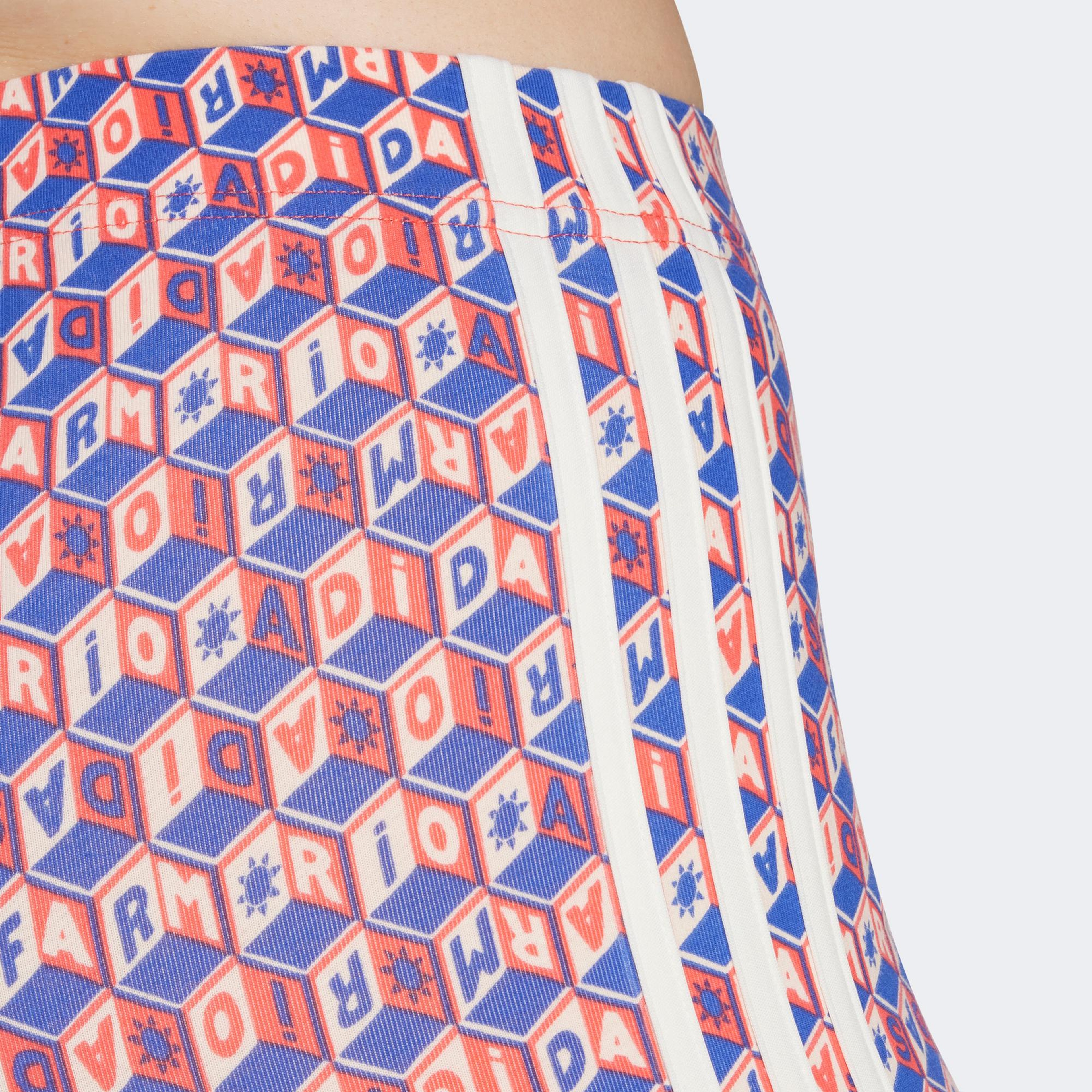 adidas Farm Bike Short Kadın Renkli Antrenman Taytı