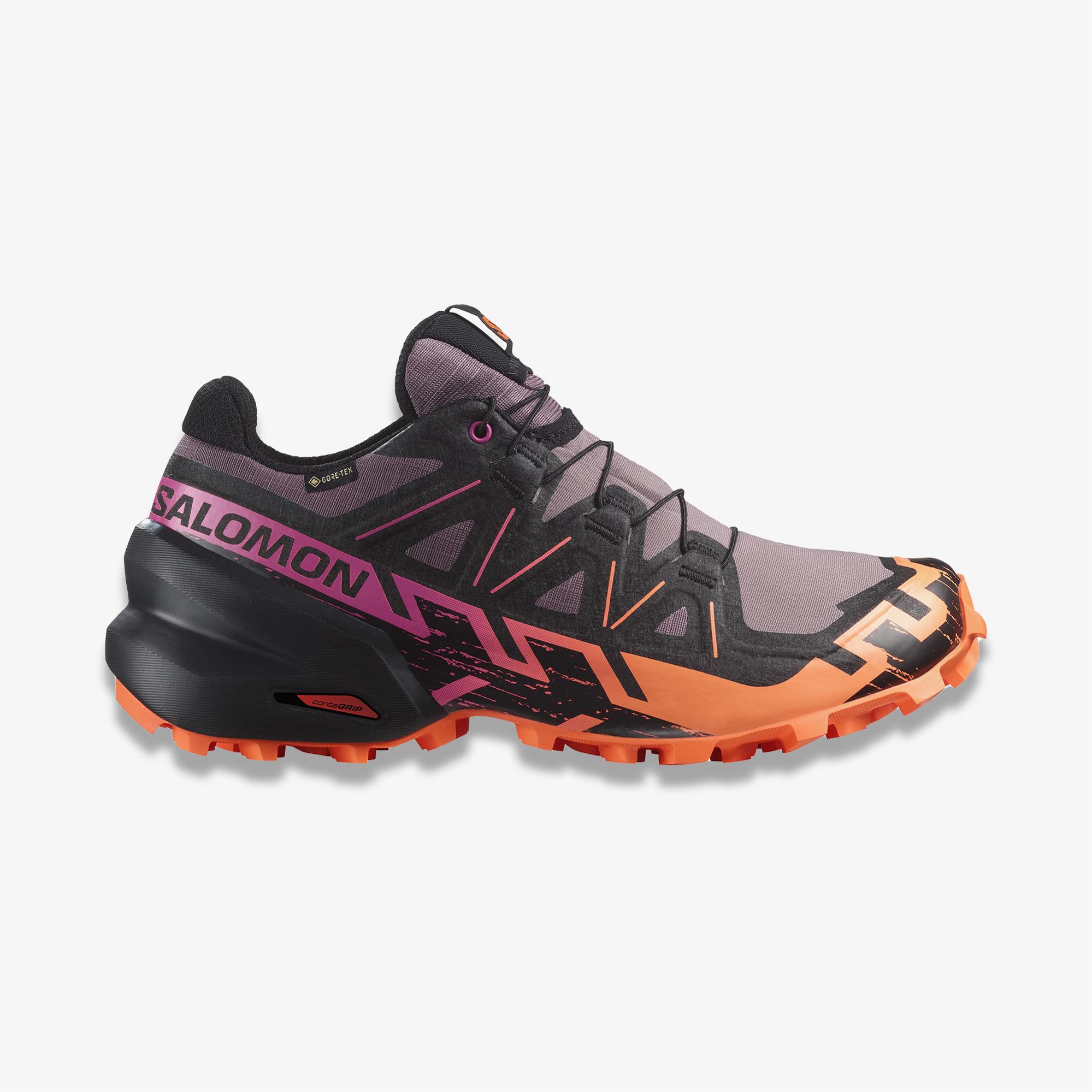 Salomon Speedcross 6 Gore Tex Kadın Mor Koşu Ayakkabısı