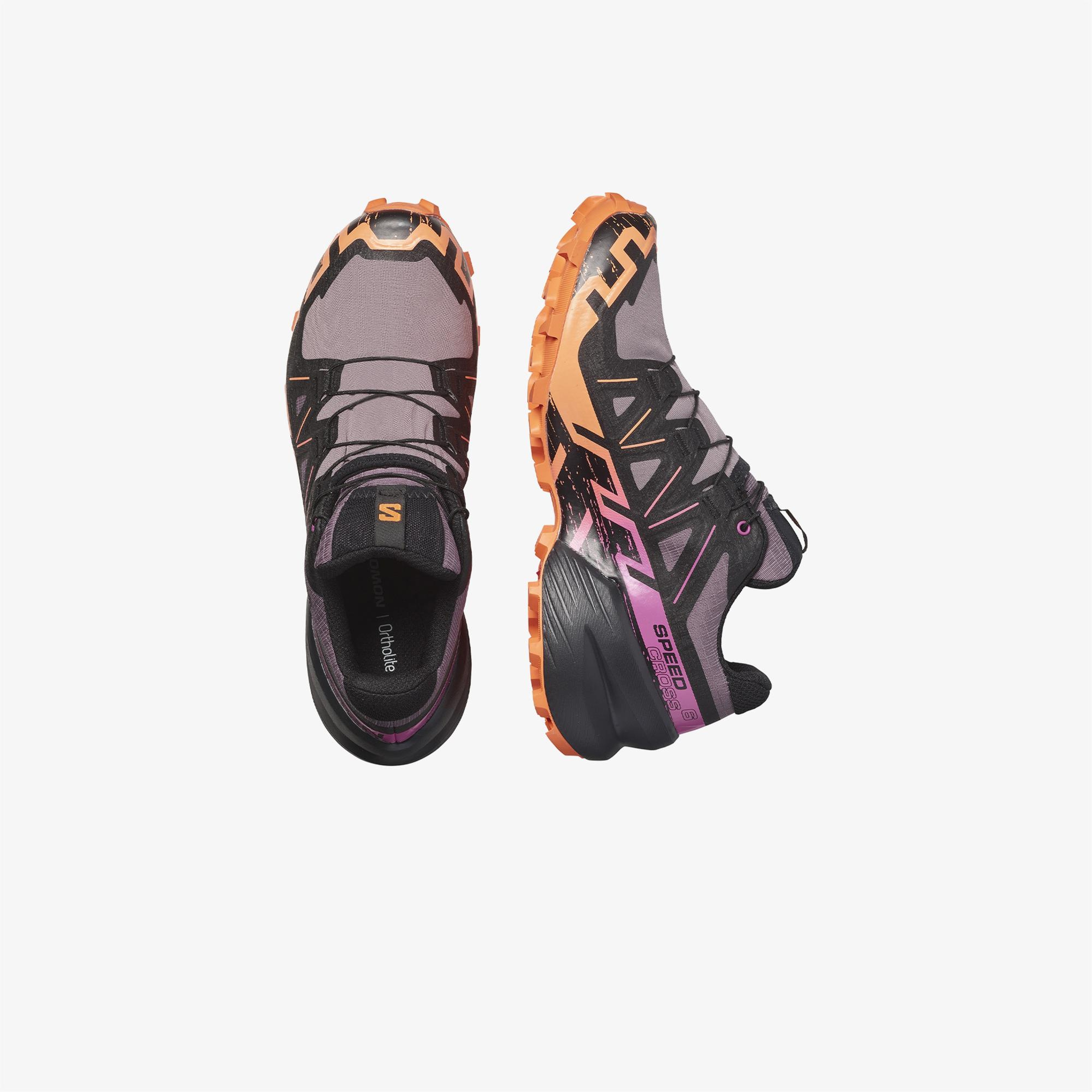 Salomon Speedcross 6 Gore Tex Kadın Mor Koşu Ayakkabısı