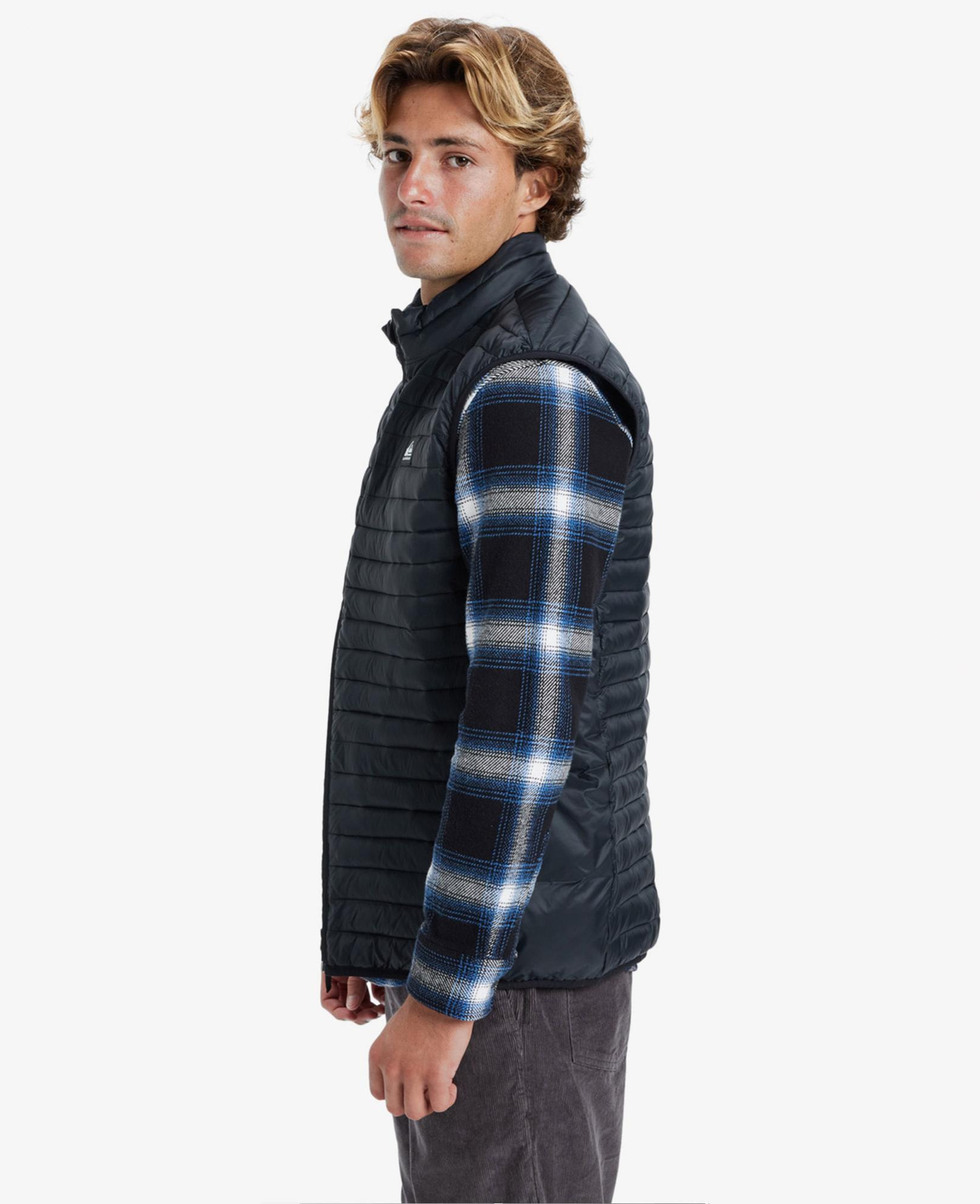 Quiksilver Scaly Insulated Erkek Siyah Yelek