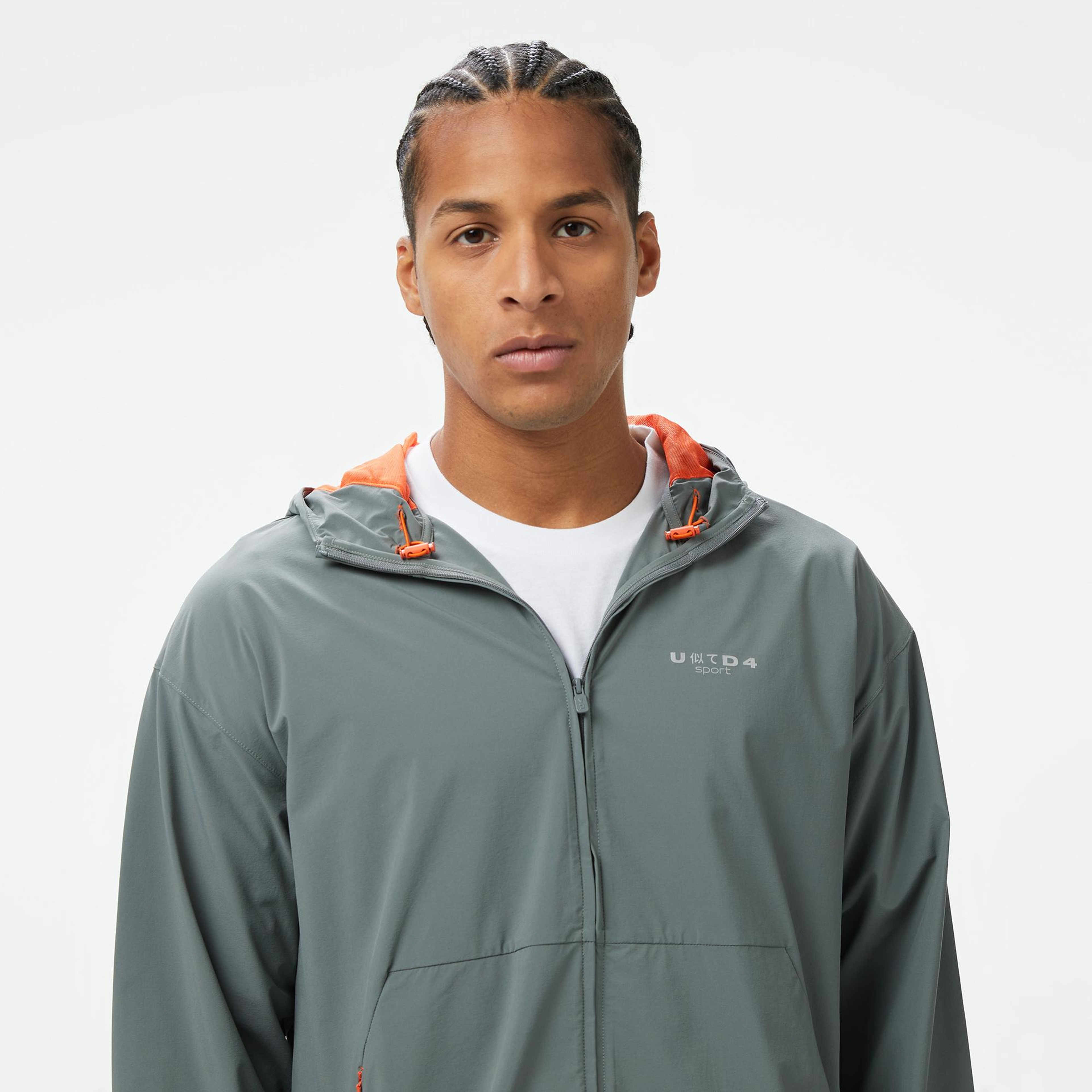 United4 Erkek Gri Mont