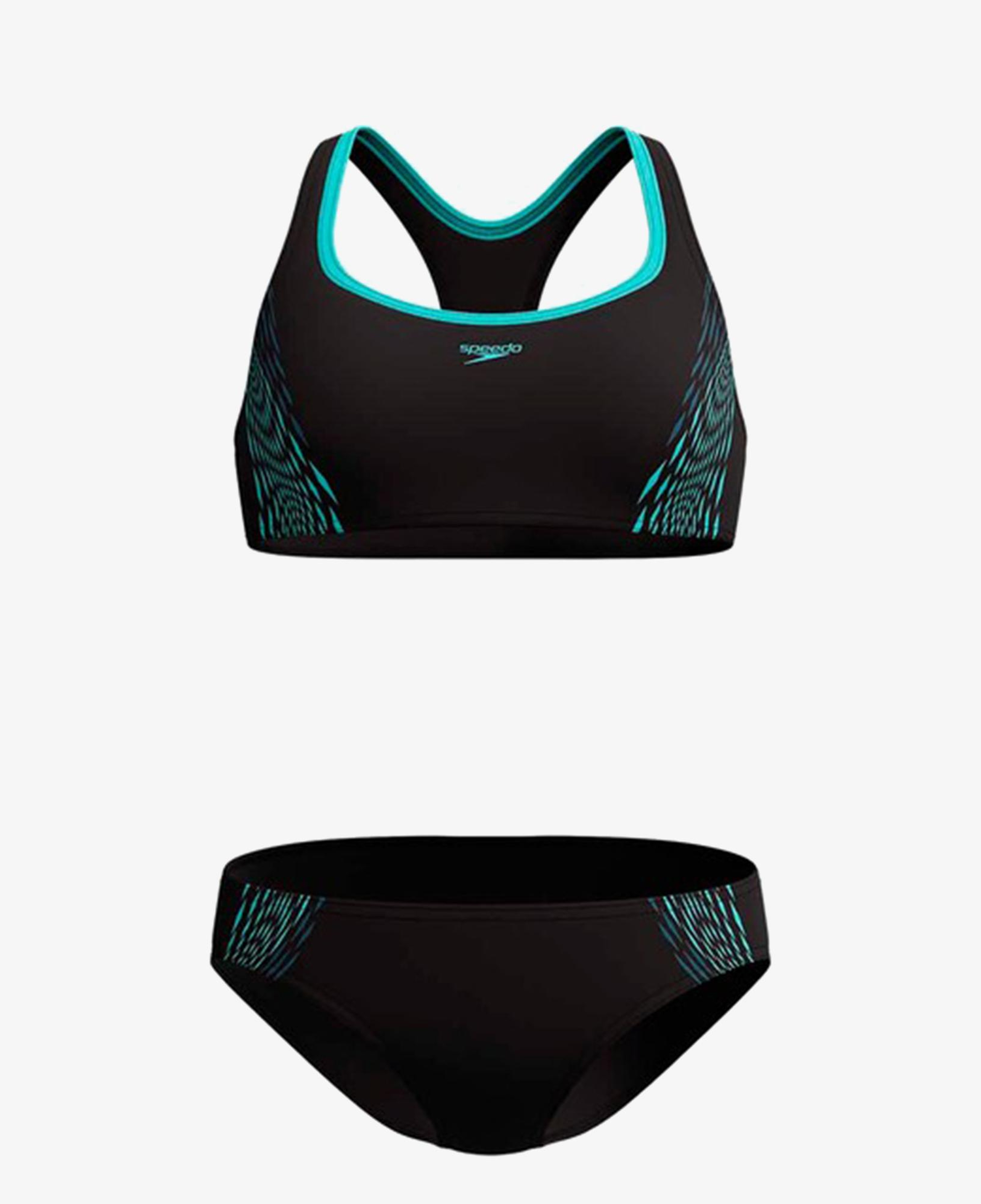 Speedo Placement 2 Kadın Siyah Bikini Takımı