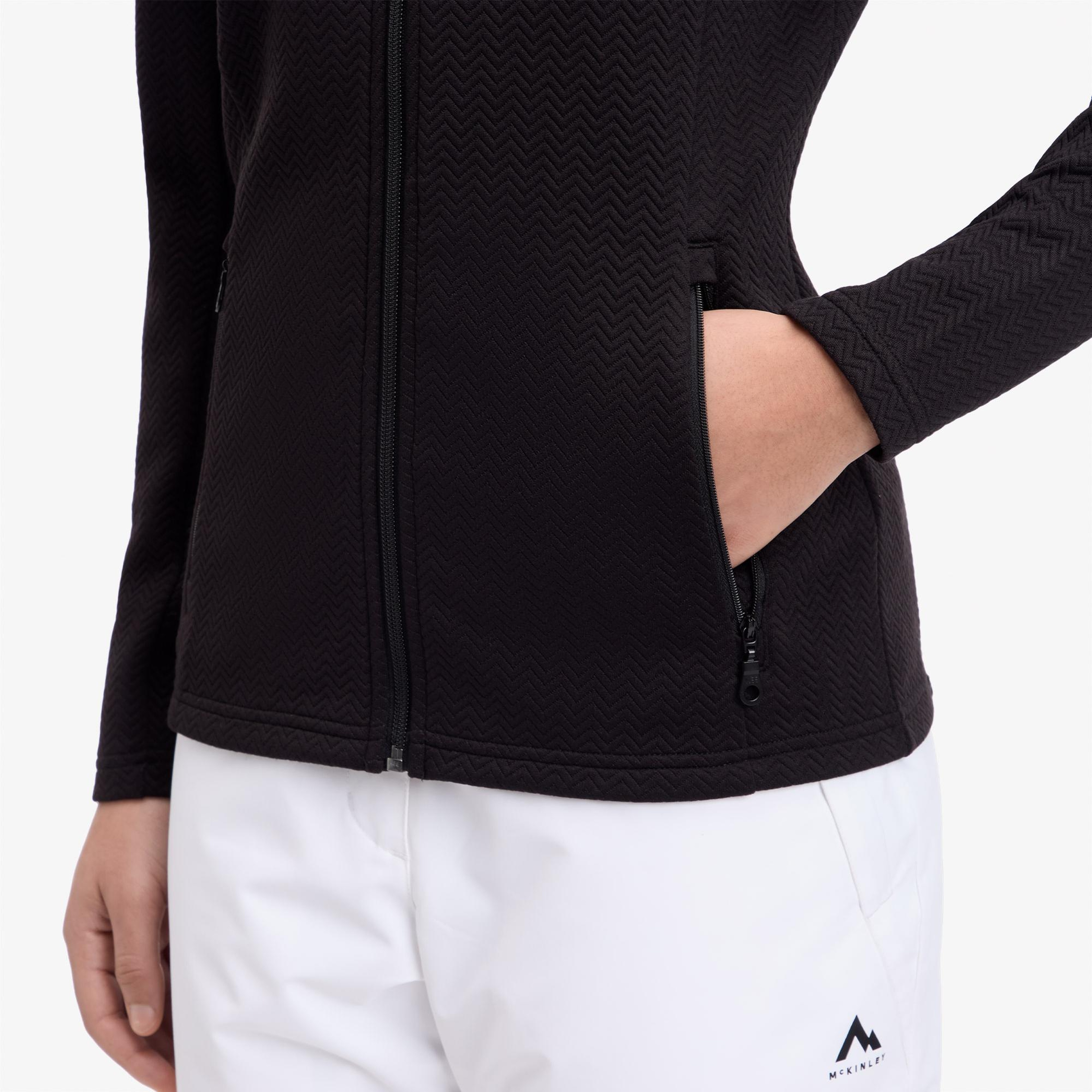 McKinley Havina III Fz Kadın Siyah Kayak Polar