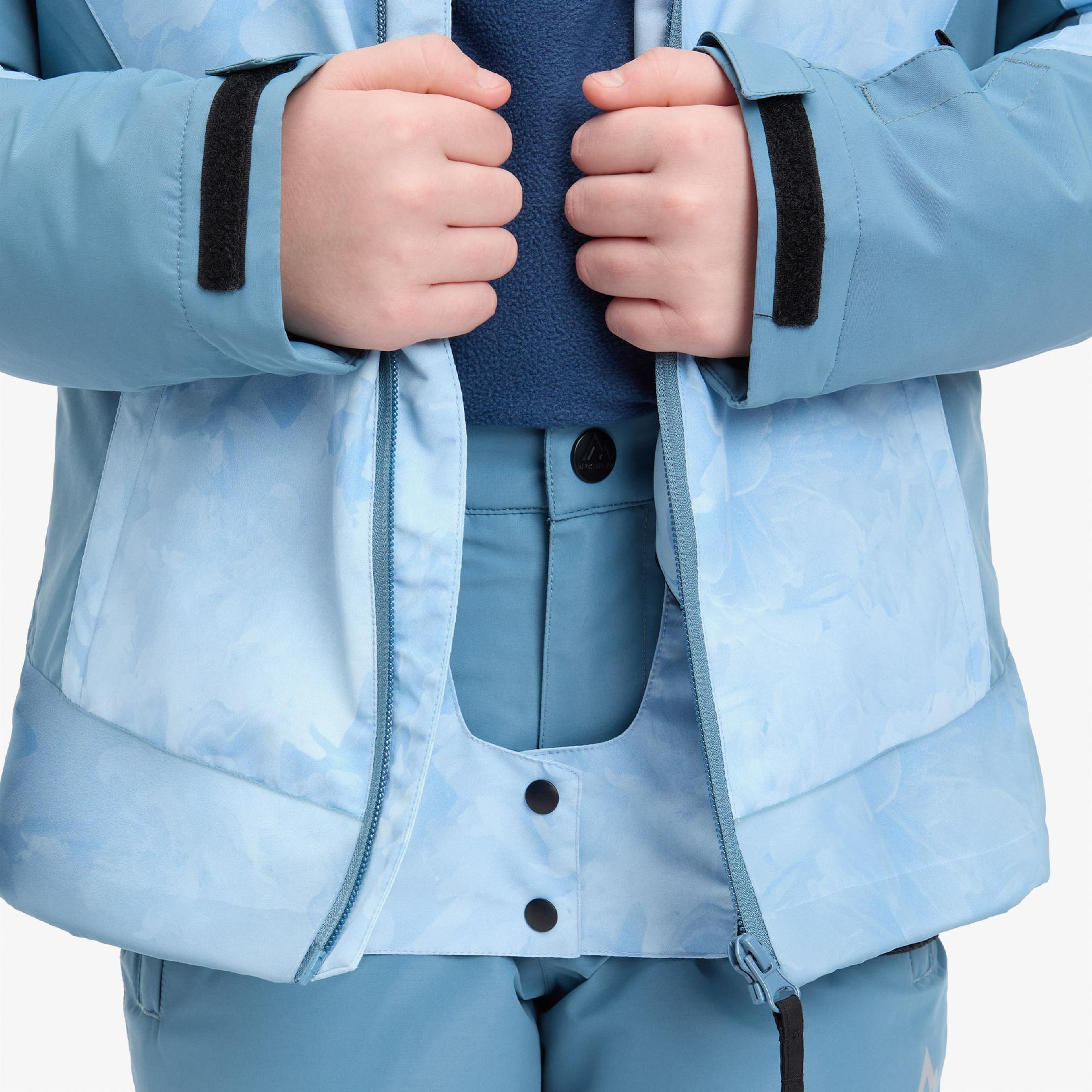 McKinley Flora Çocuk Mavi Kayak Montu