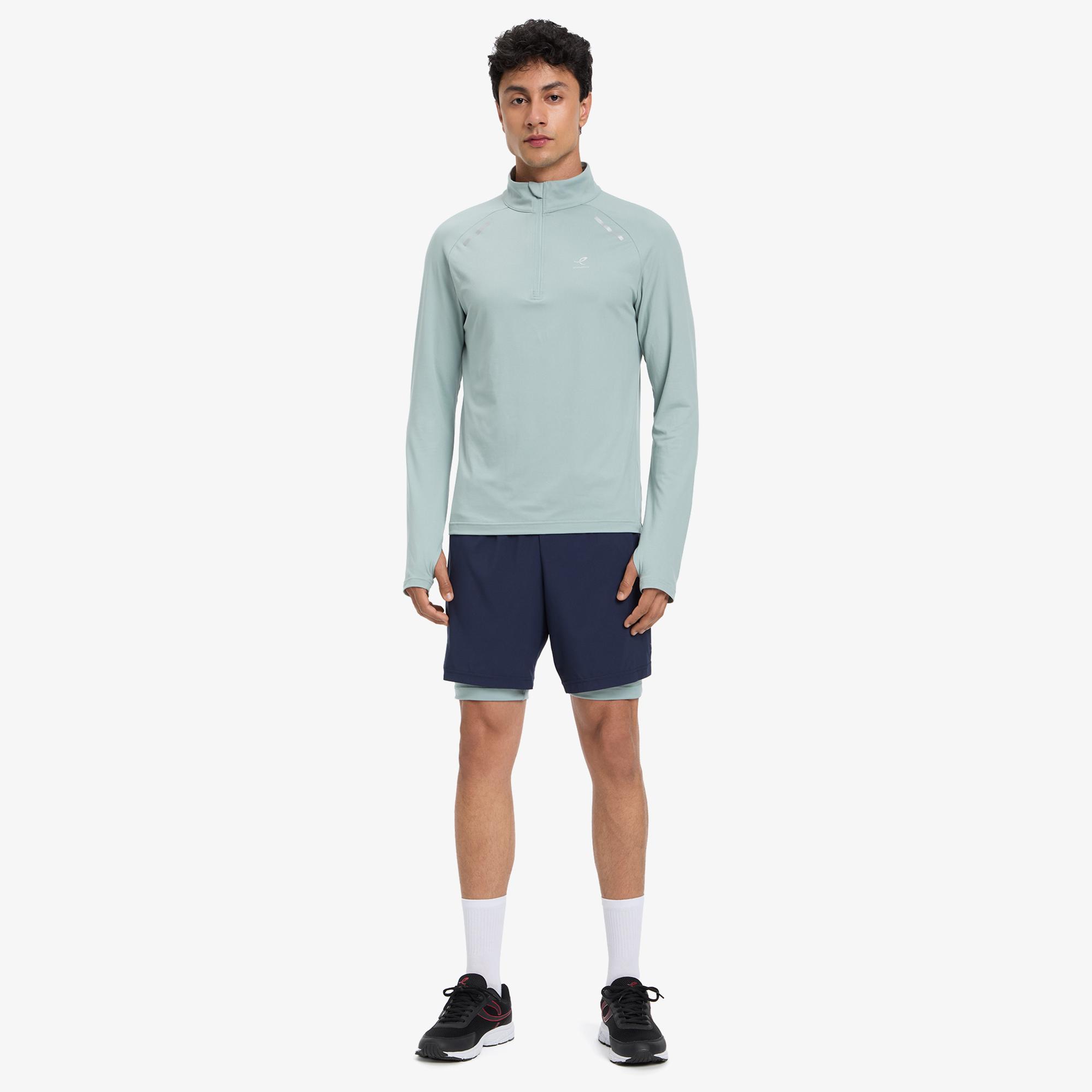 Energetics Cusco Iv Erkek Yeşil Koşu Sweatshirt