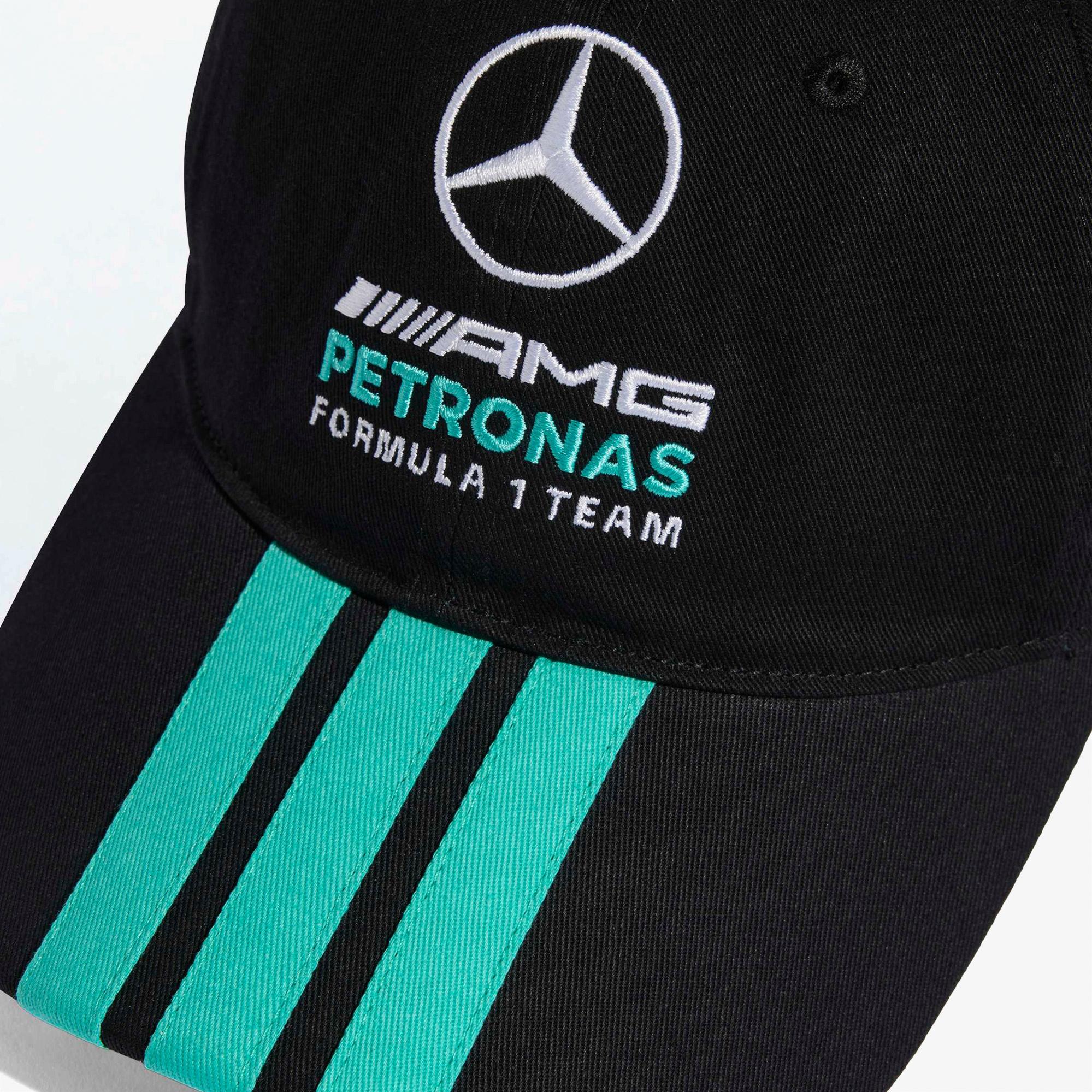 adidas Mercedes Amg Petronas Formula 1 Team Dna 3 Stripes Unisex Siyah Şapka