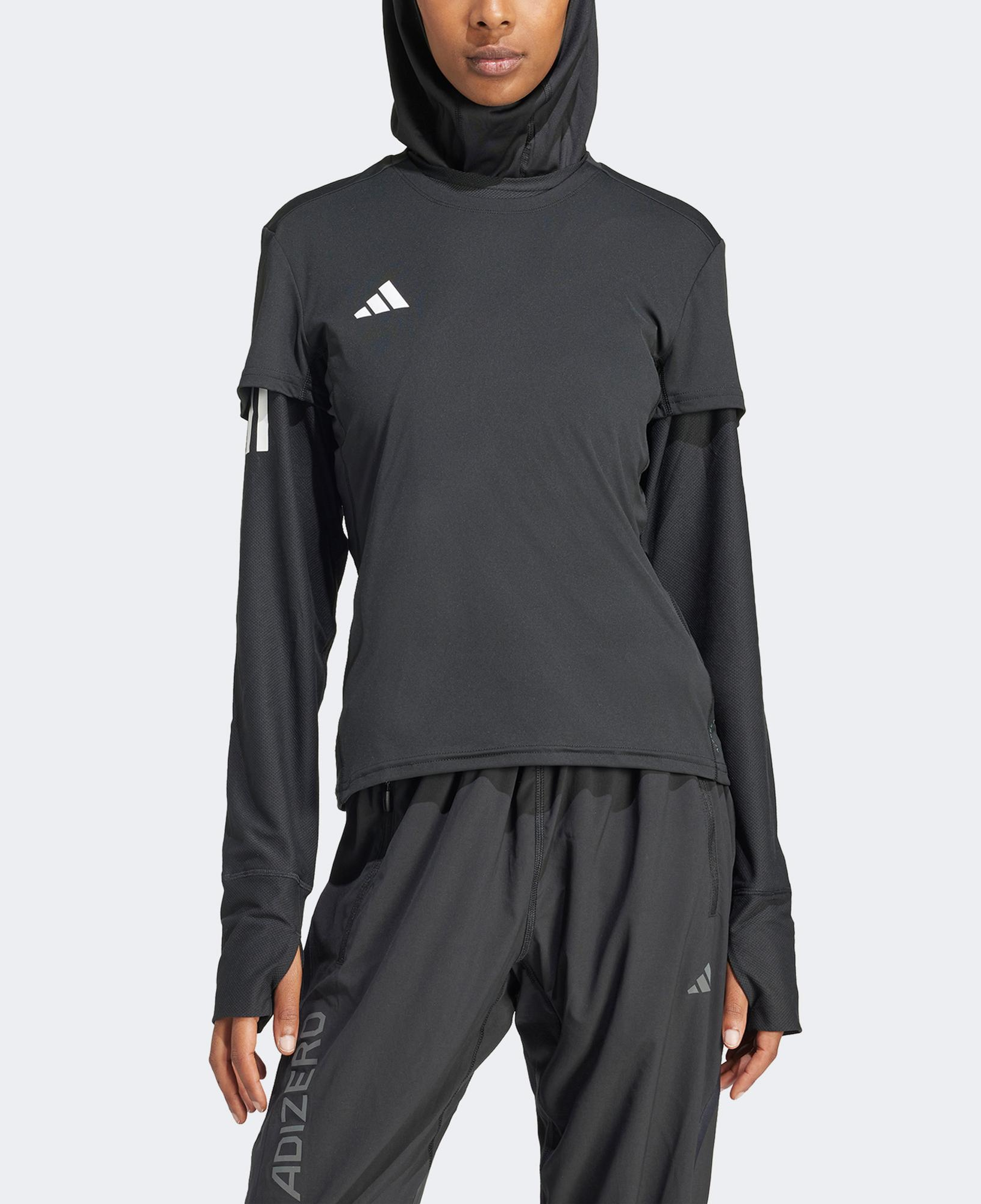 adidas Adizero E Tee Kadın Siyah Günlük T-Shirt