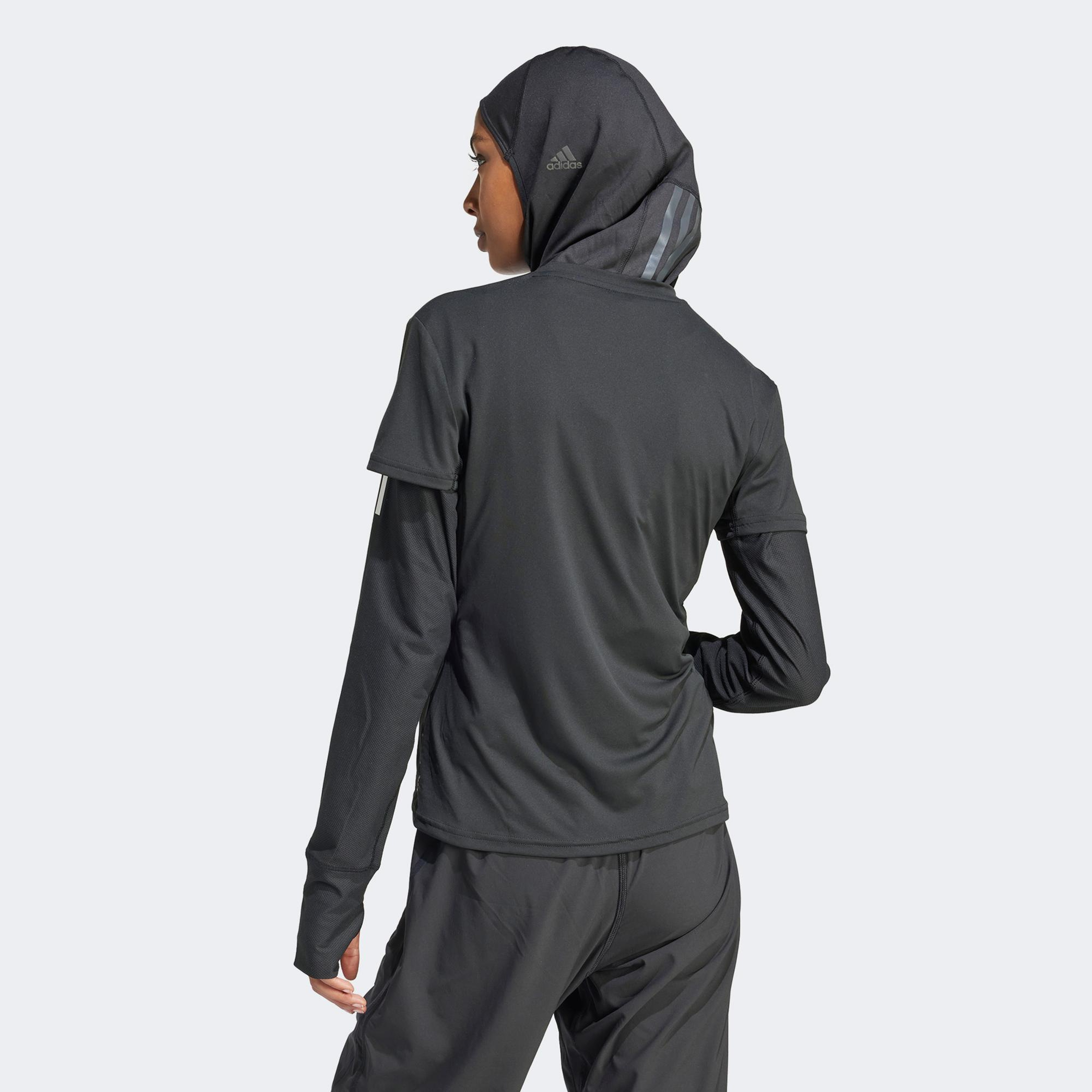 adidas Adizero E Tee Kadın Siyah Günlük T-Shirt