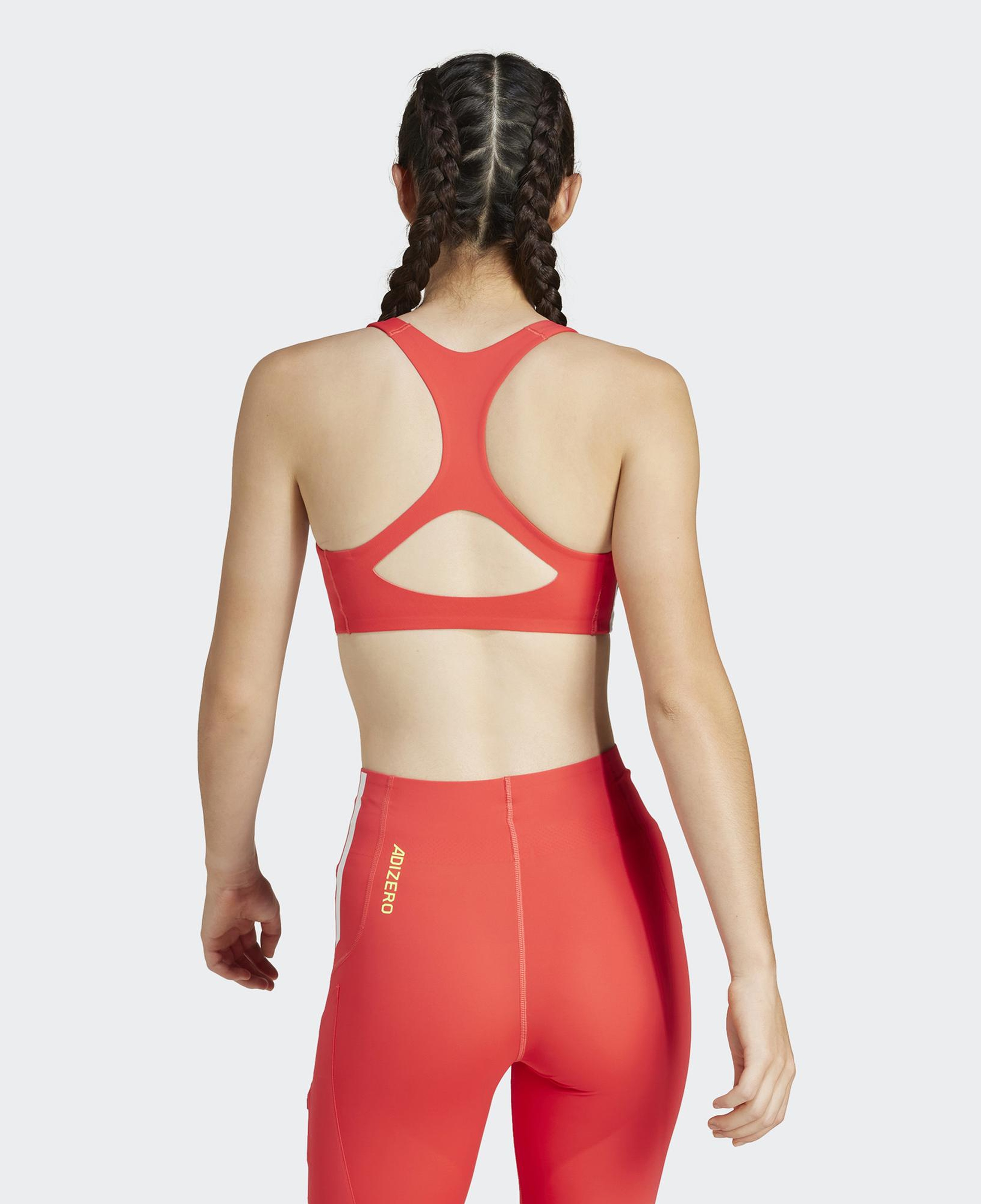 adidas Adizero Ms Kadın Kırmızı Antrenman Bra