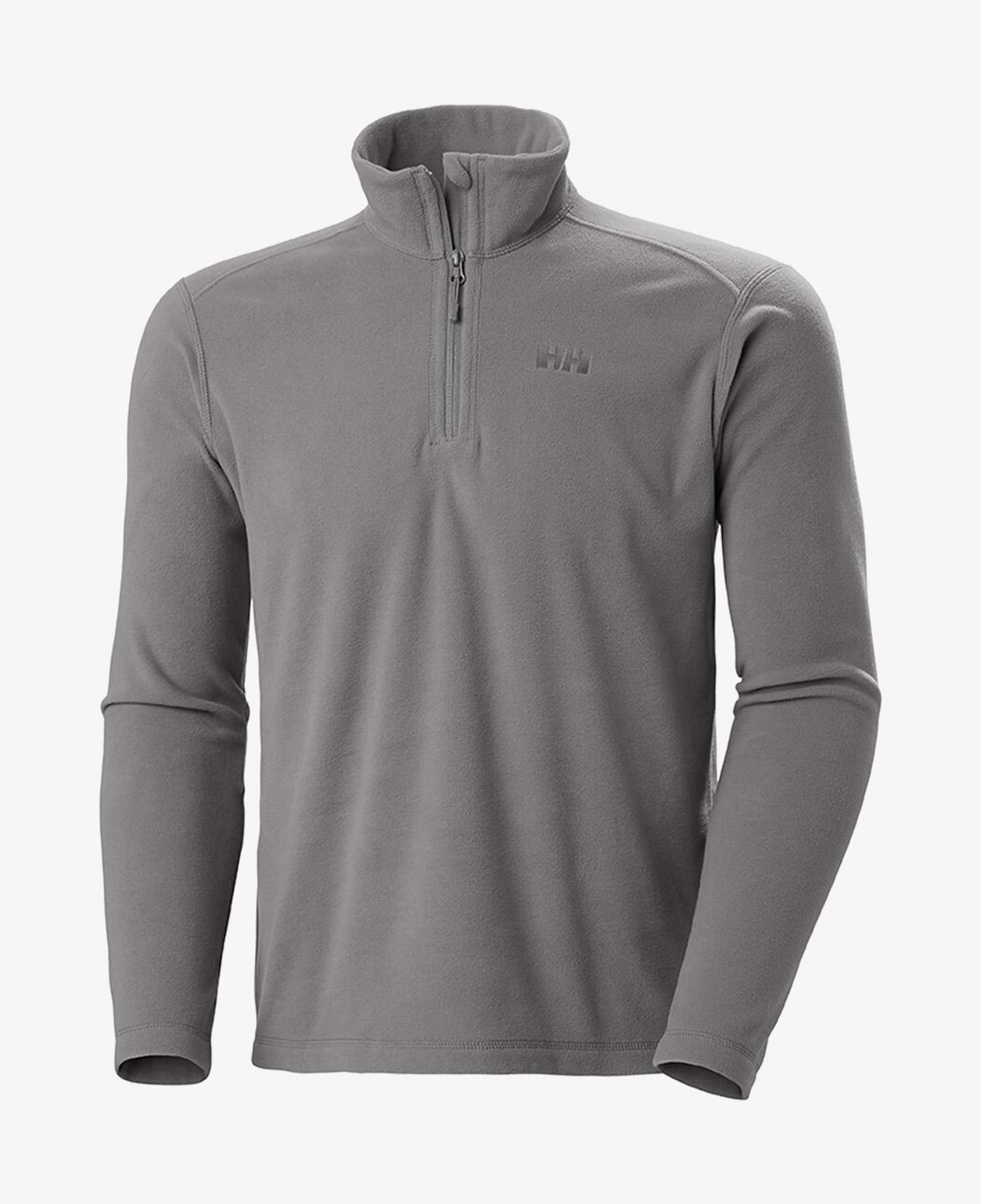 Helly Hansen Light Half Zip Erkek Gri Outdoor Polar