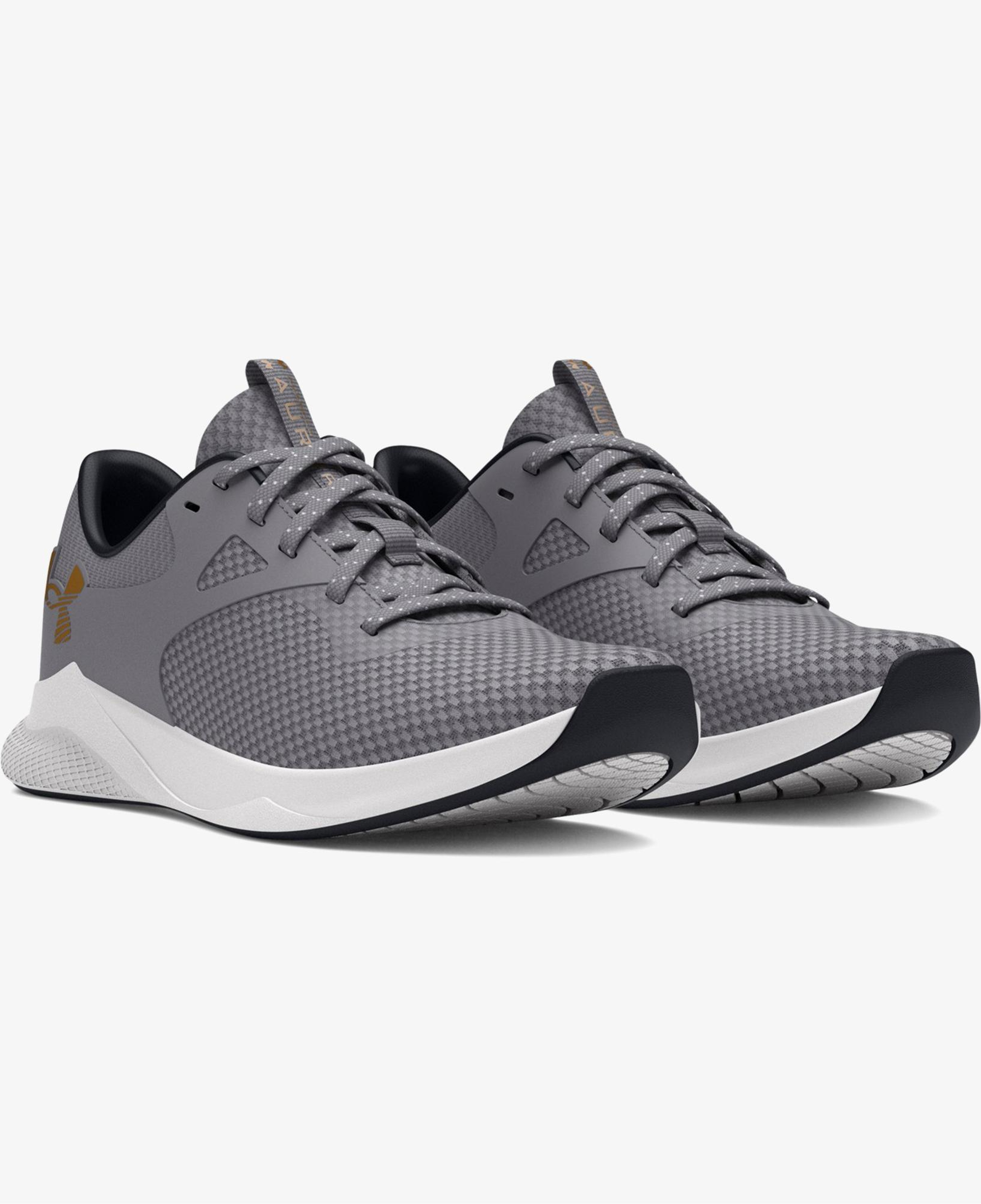 Under Armour Charged Aurora 2 Kadın Gri Antrenman Ayakkabısı