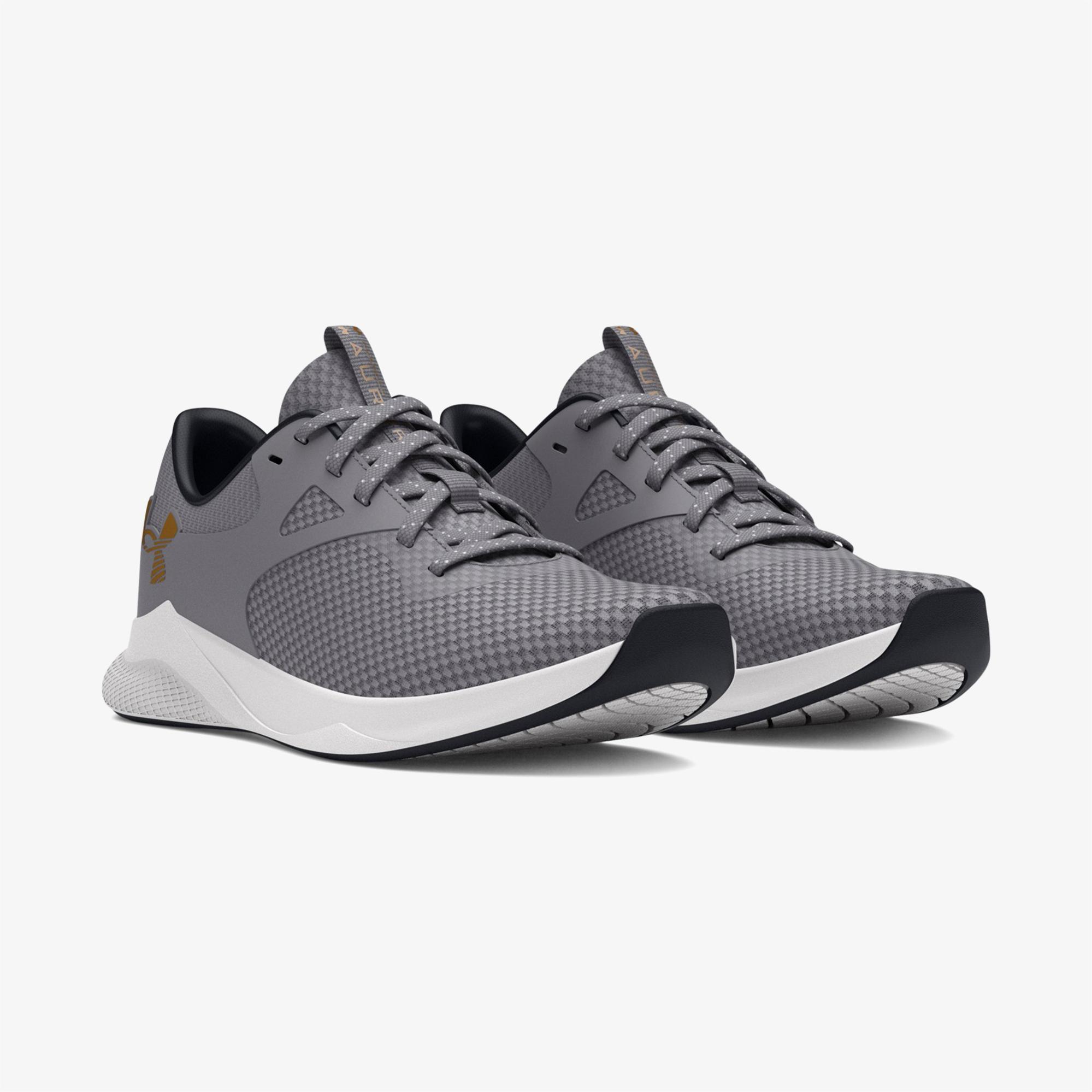 Under Armour Charged Aurora 2 Kadın Gri Antrenman Ayakkabısı