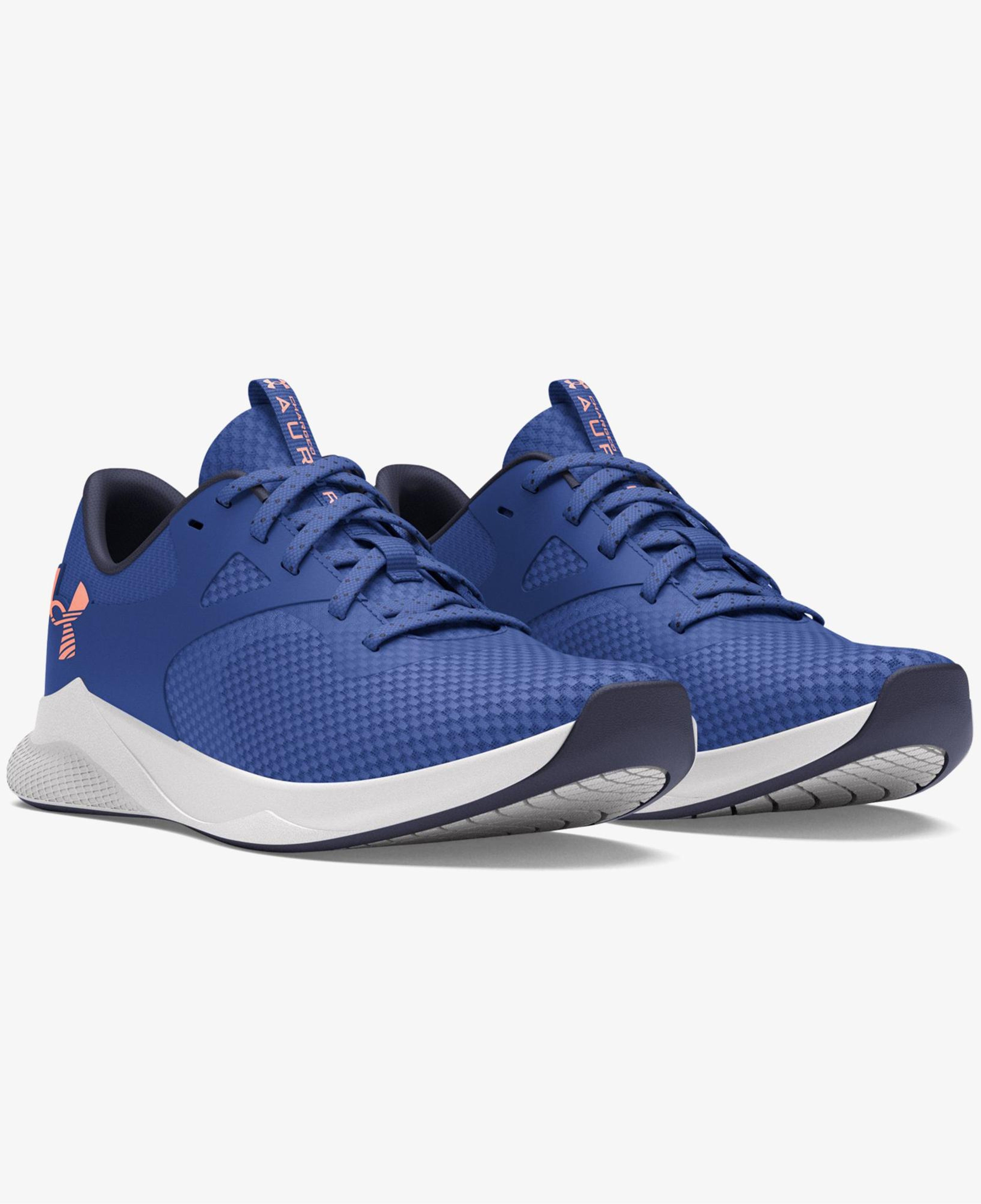 Under Armour Charged Aurora 2 Kadın Mavi Antrenman Ayakkabısı