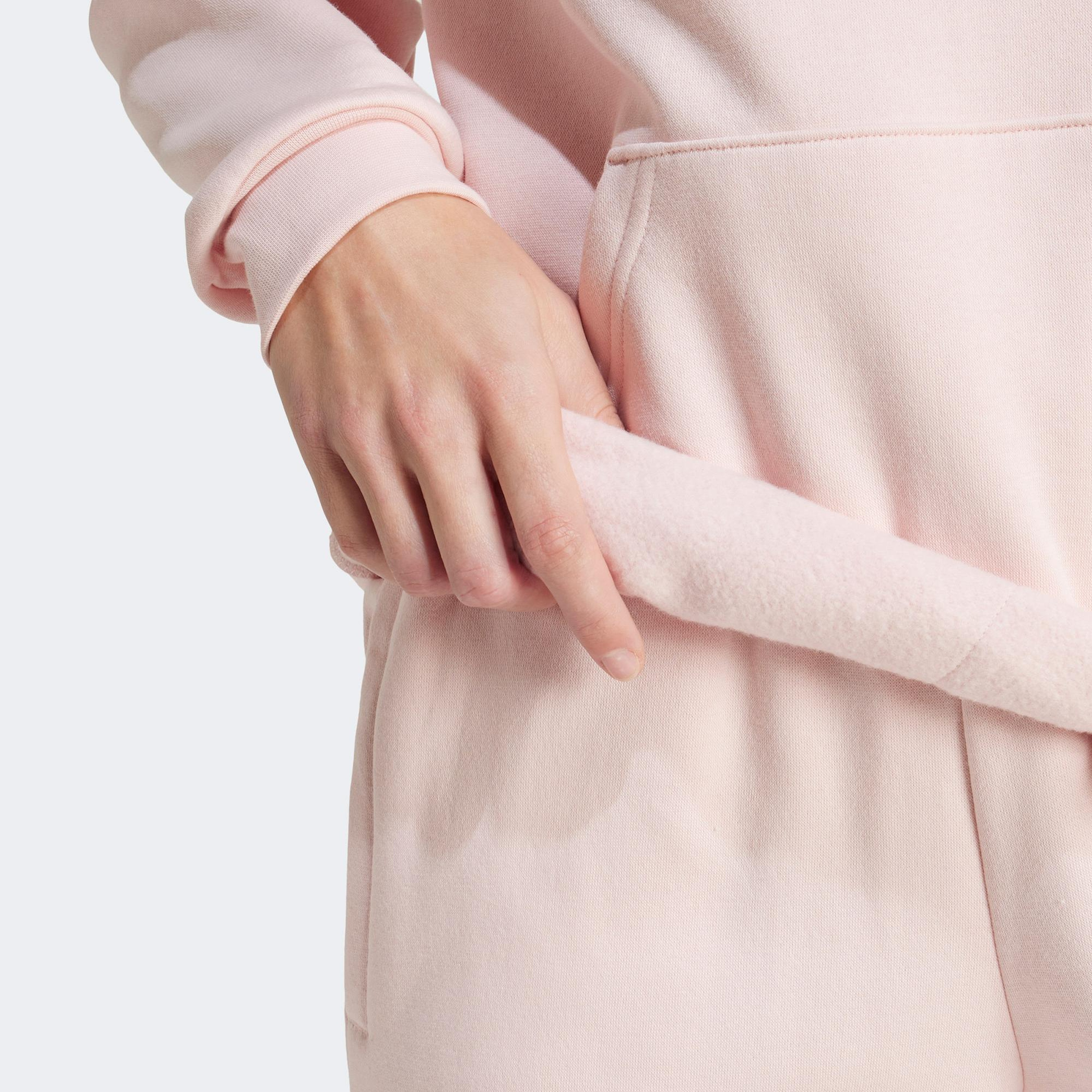 adidas Studio Lounge Fleece Kadın Pembe Günlük Sweatshirt