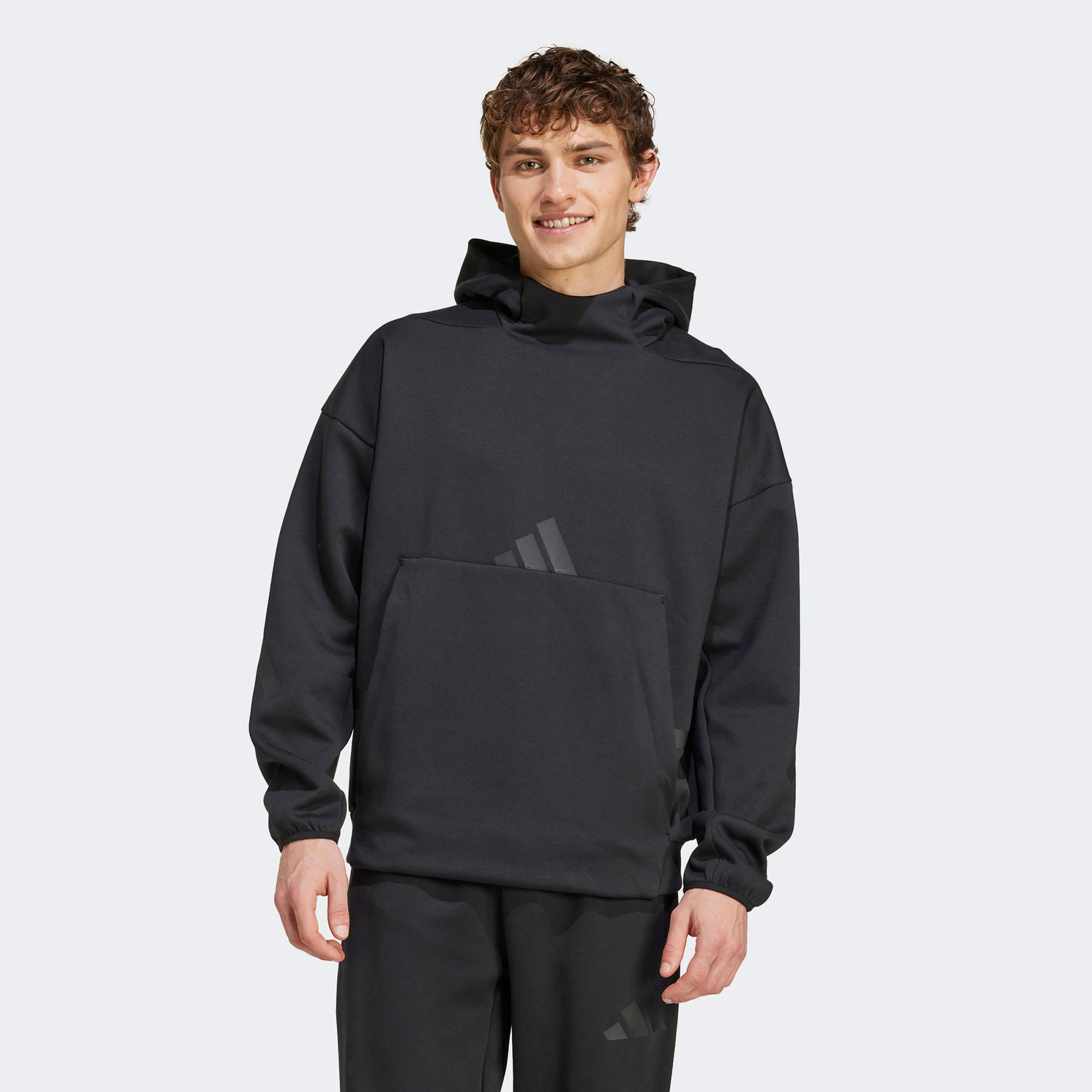 adidas Z.N.E. Erkek Siyah Günlük Sweatshirt