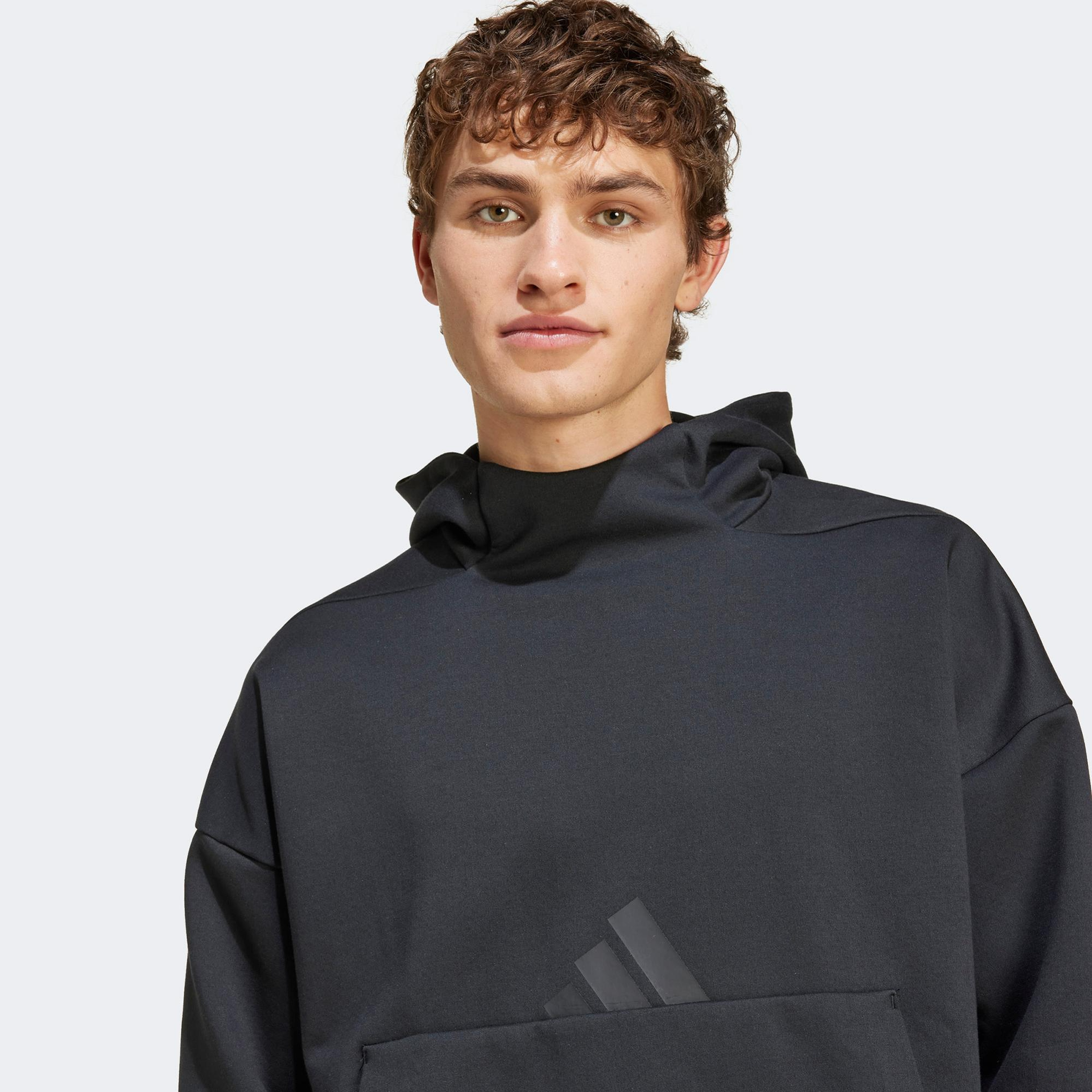 adidas Z.N.E. Erkek Siyah Günlük Sweatshirt