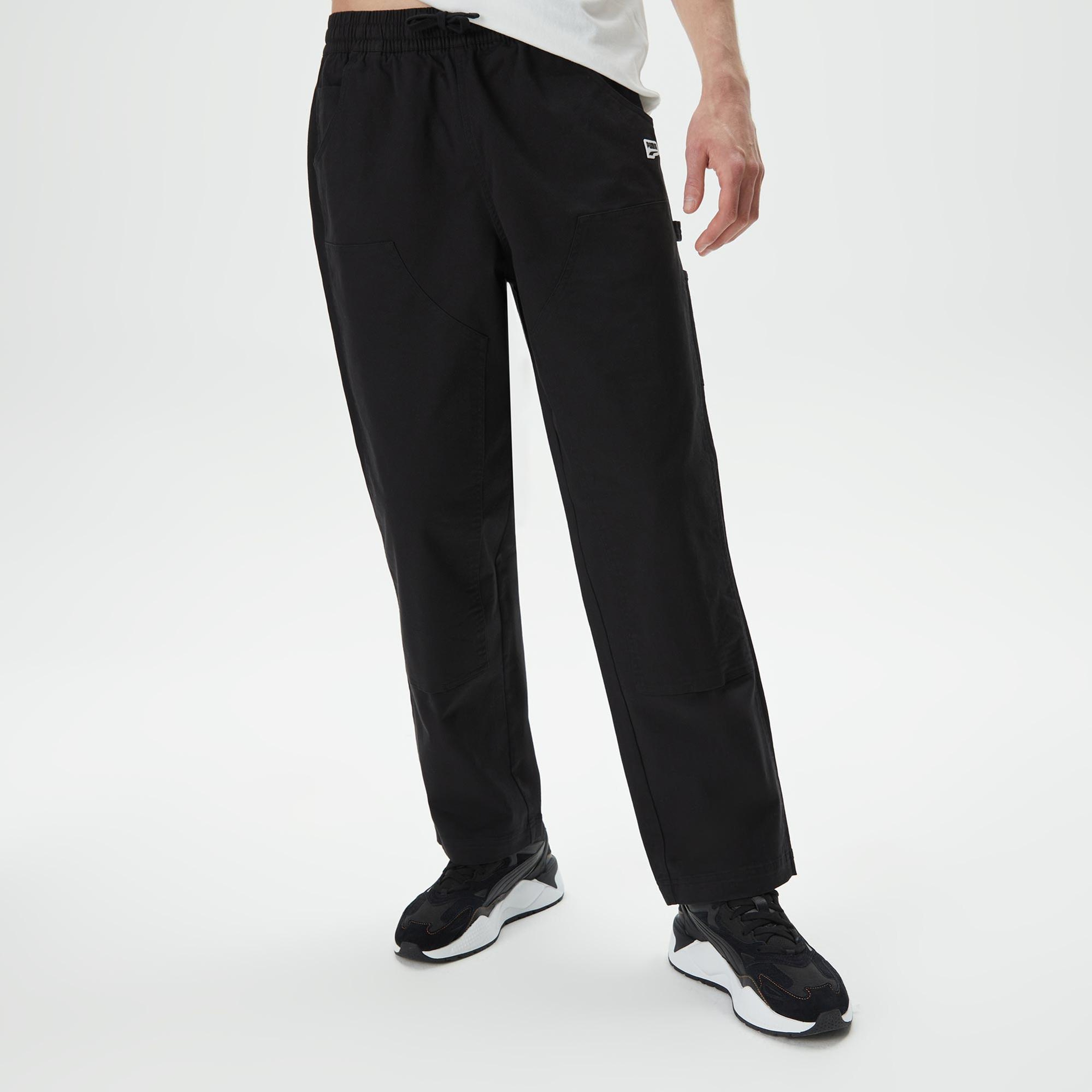 Puma Downtown Double Knee Erkek Siyah Pantolon