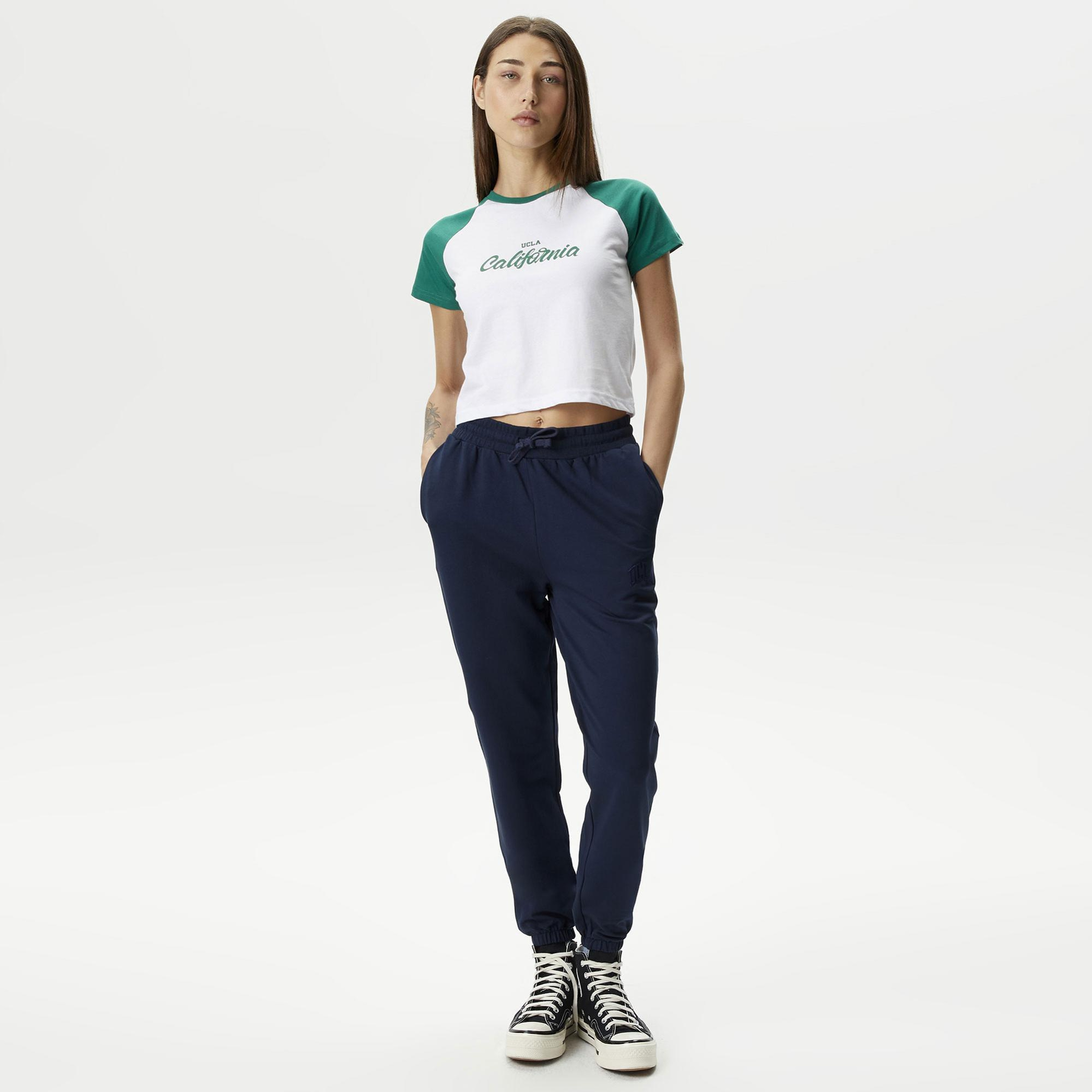 Ucla Carolina Kadın Yeşil T-Shirt