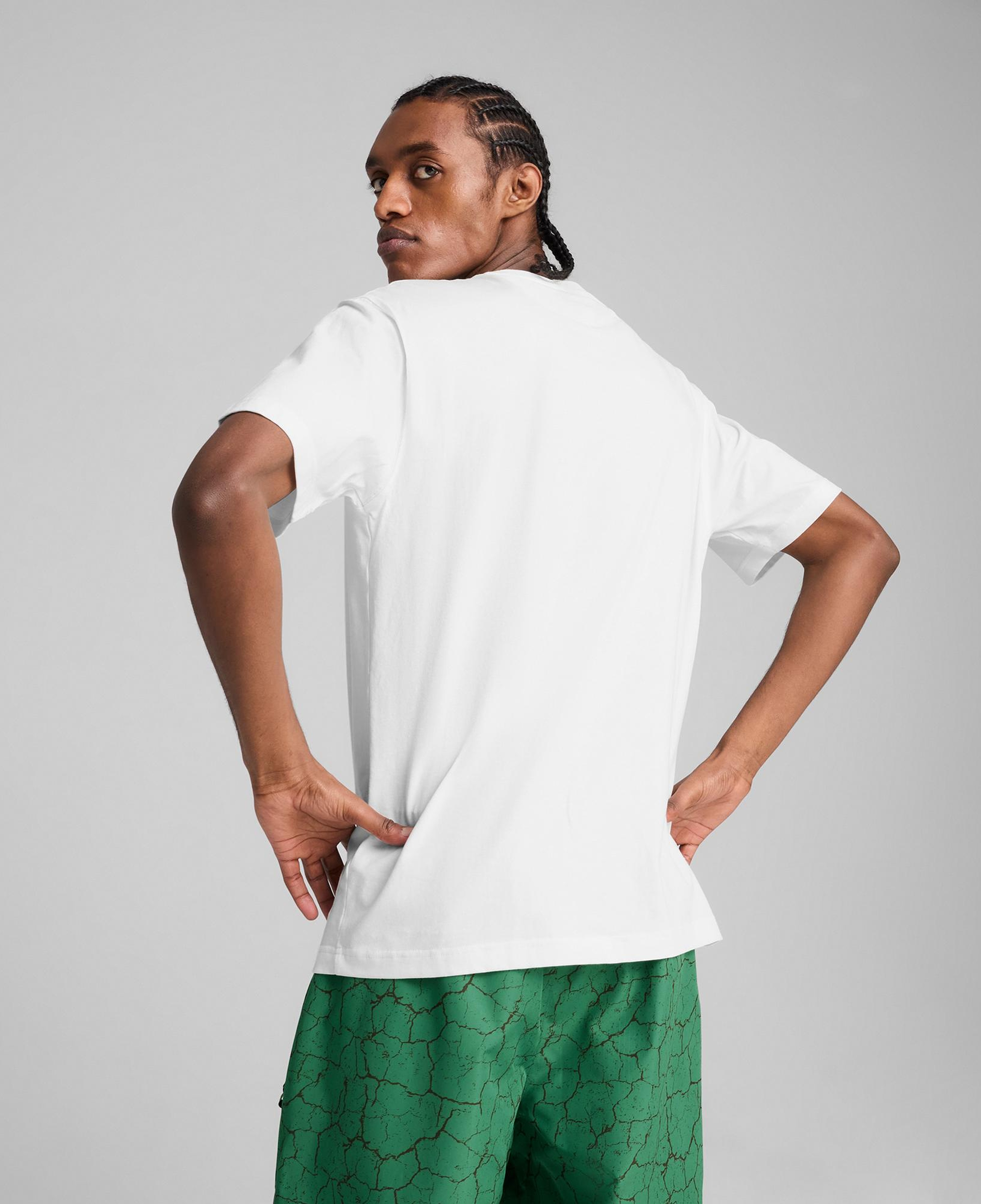 Puma X TMNT Relaxed Graphic Erkek Beyaz T-Shirt