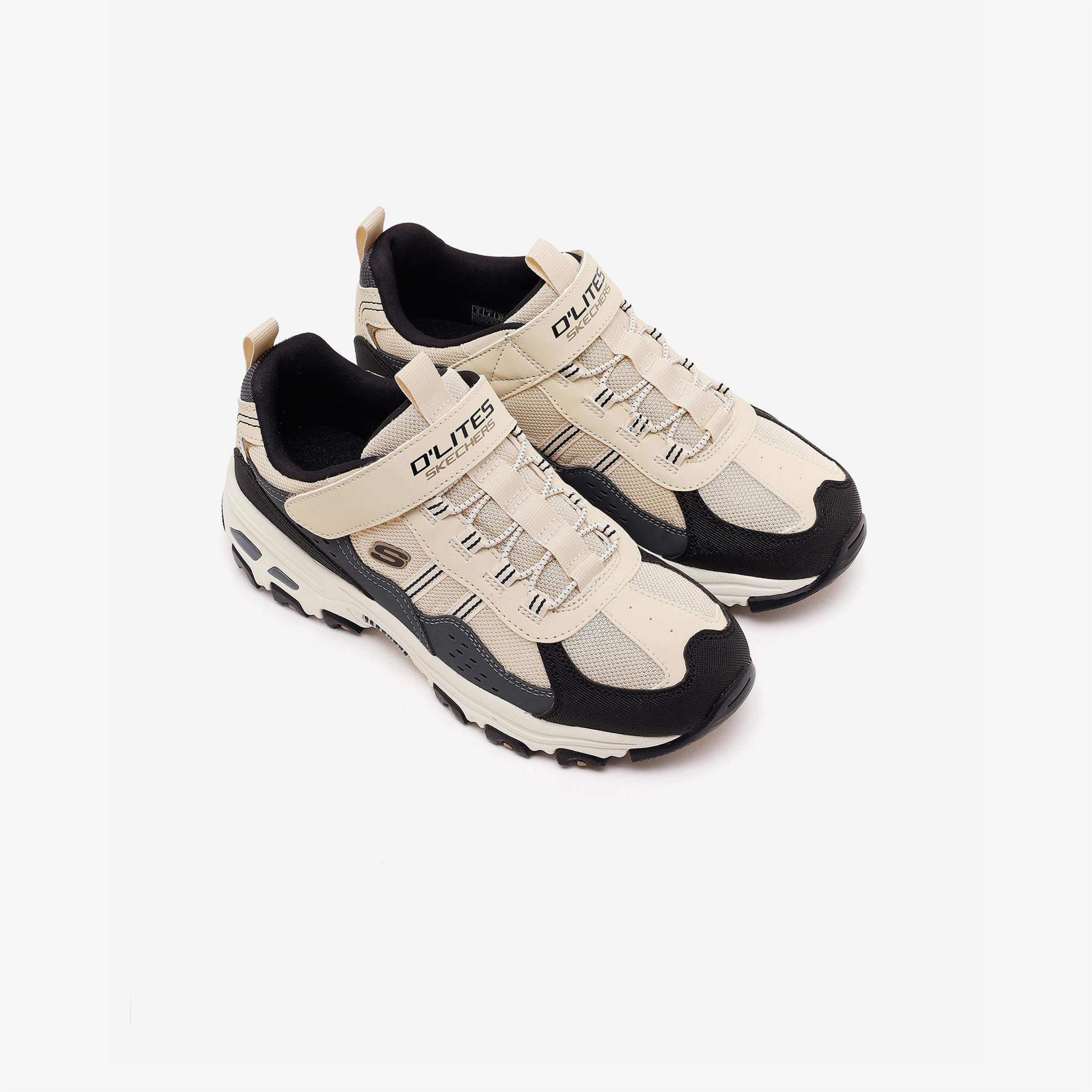 Skechers D'Lites Çocuk Bej Spor Ayakkabı