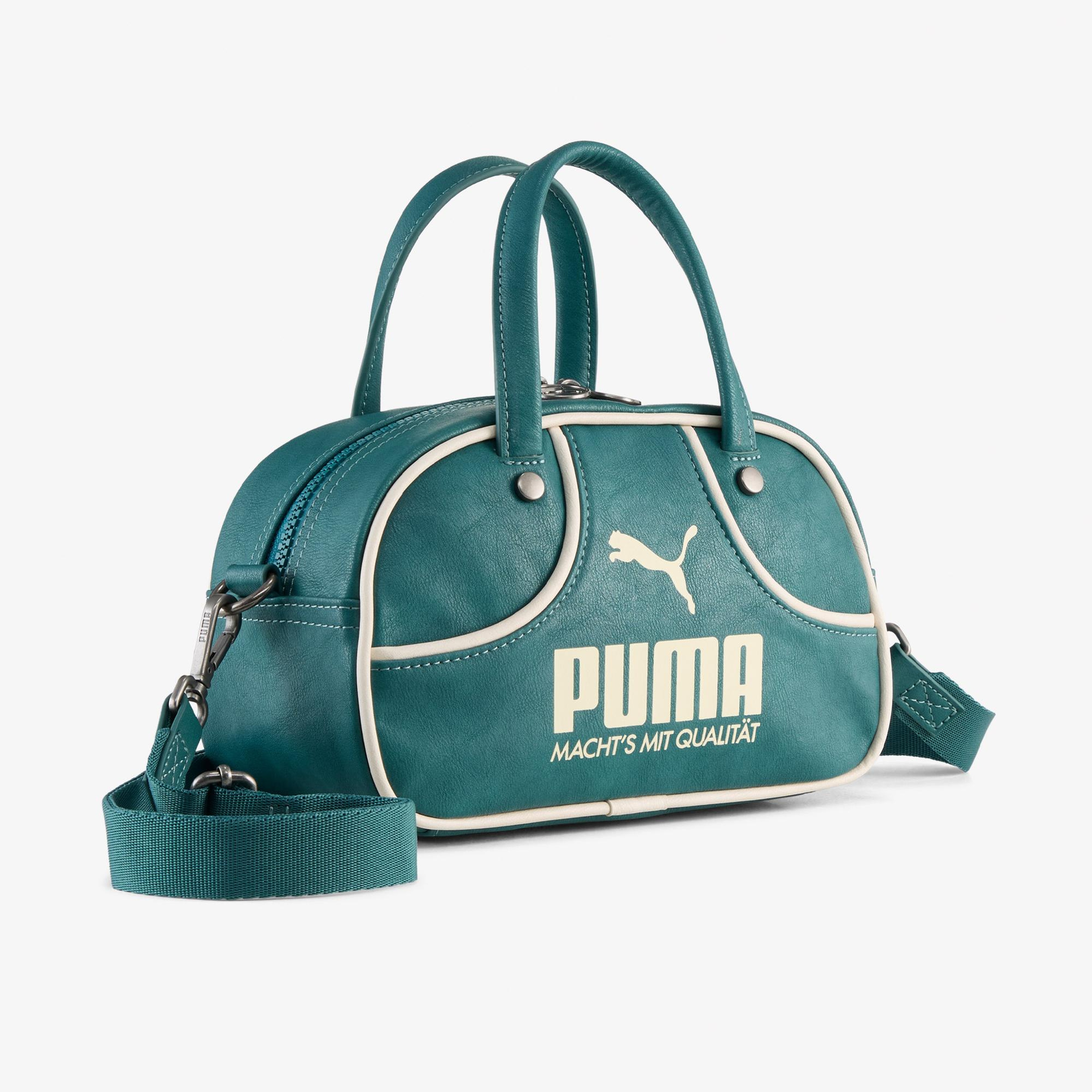 Puma 1976 Archive Mini Grip Unisex Yeşil Spor Çantası