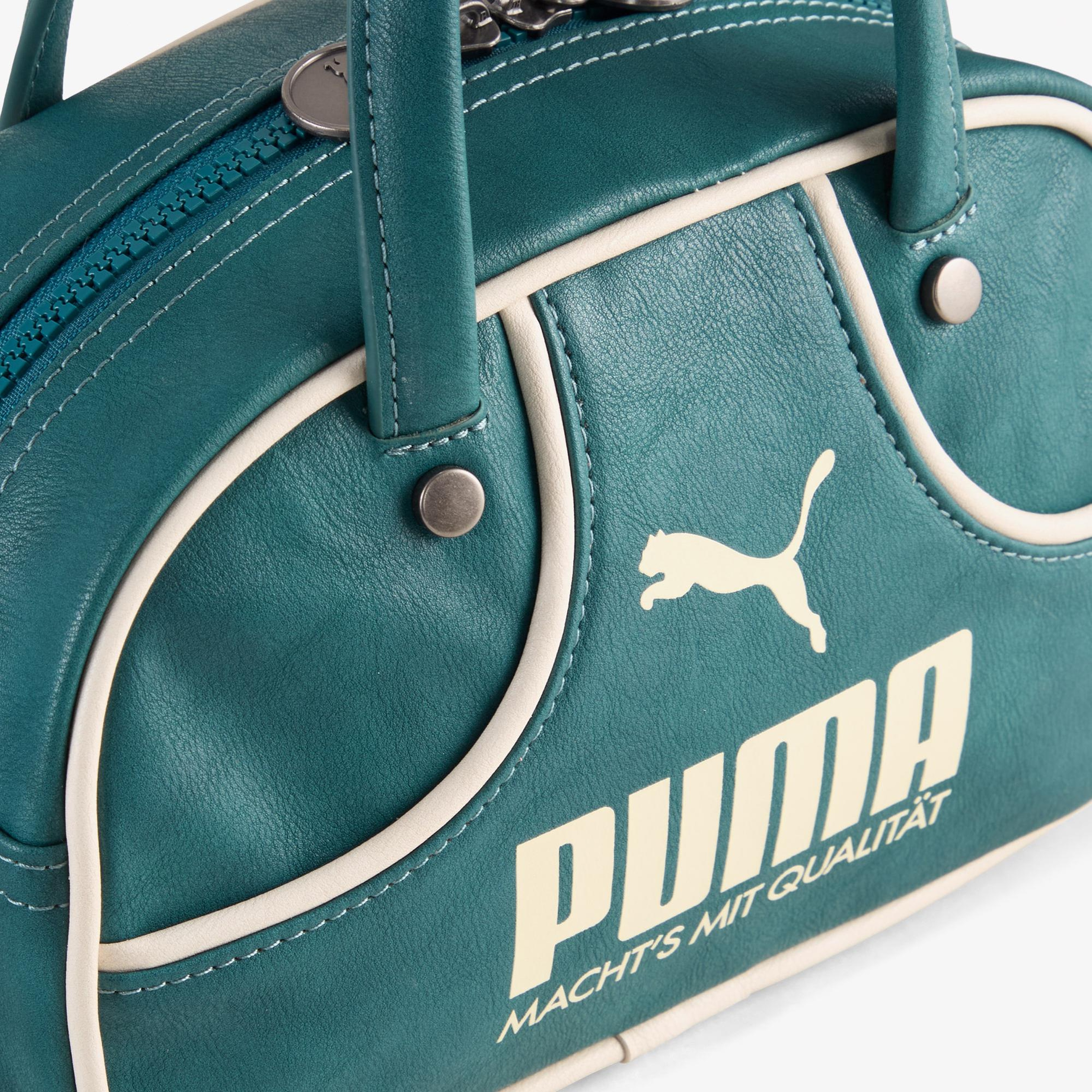 Puma 1976 Archive Mini Grip Unisex Yeşil Spor Çantası