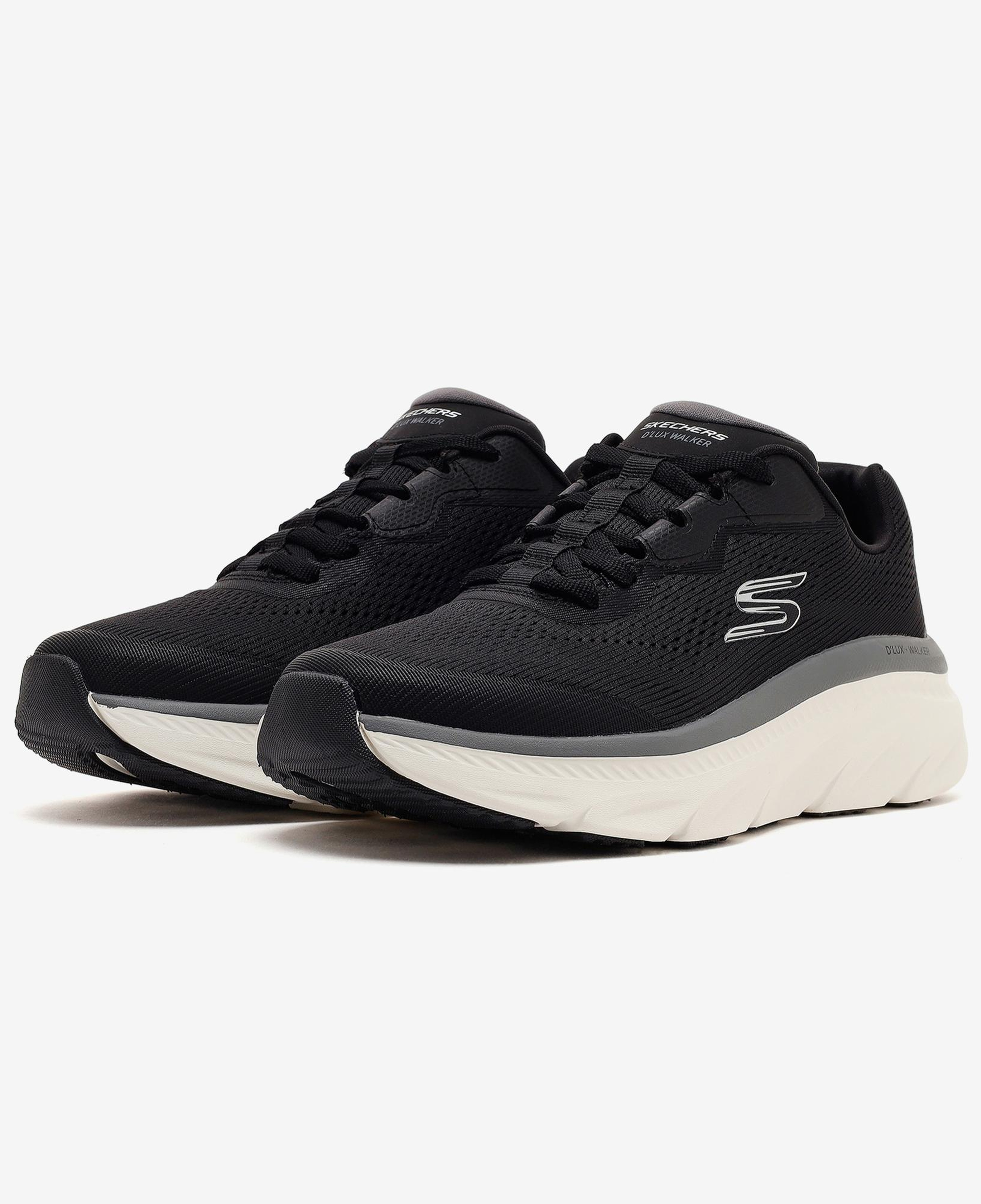 Skechers D'Lux Walker 3.0 Erkek Siyah Spor Ayakkabı