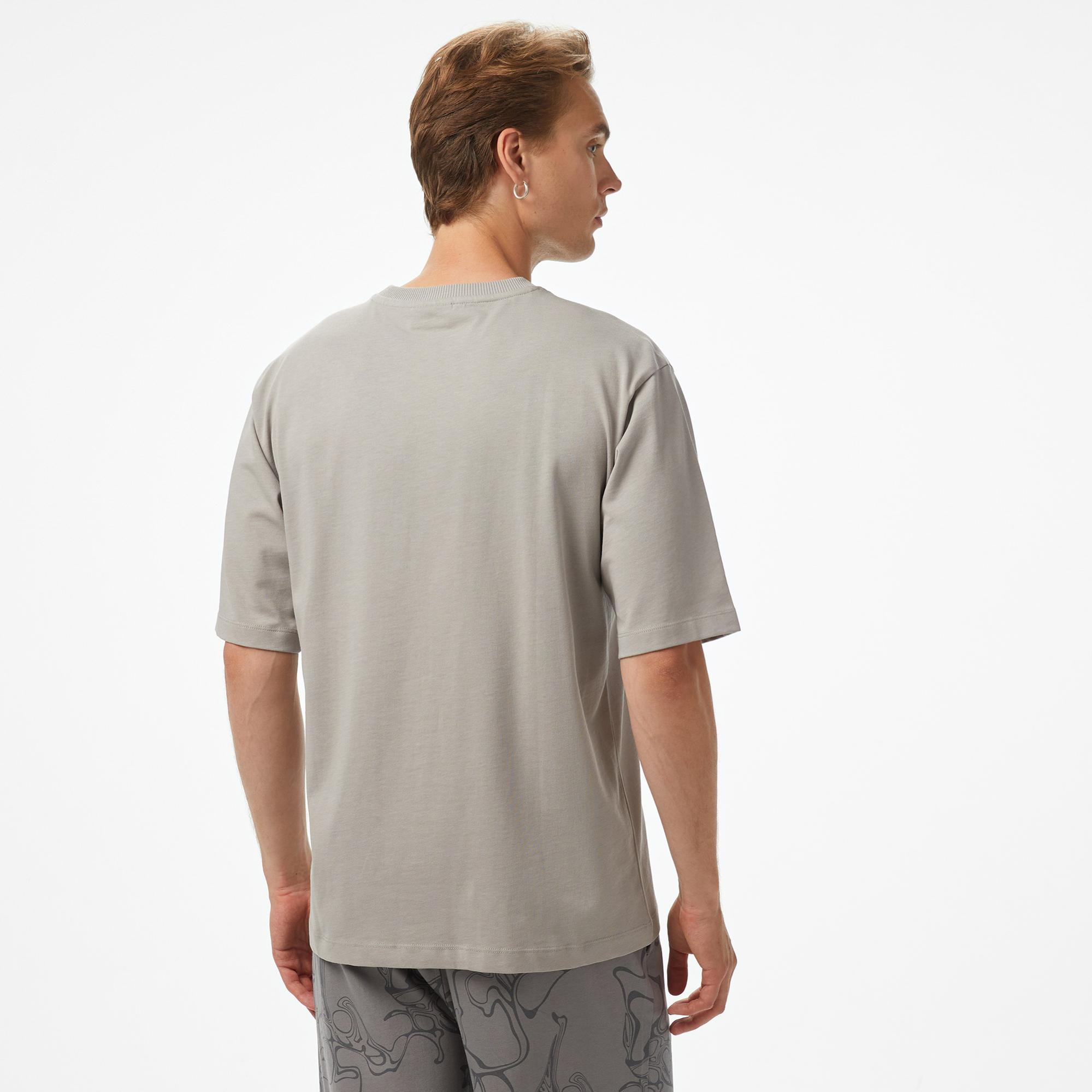 UNITED4 Erkek Gri T-Shirt