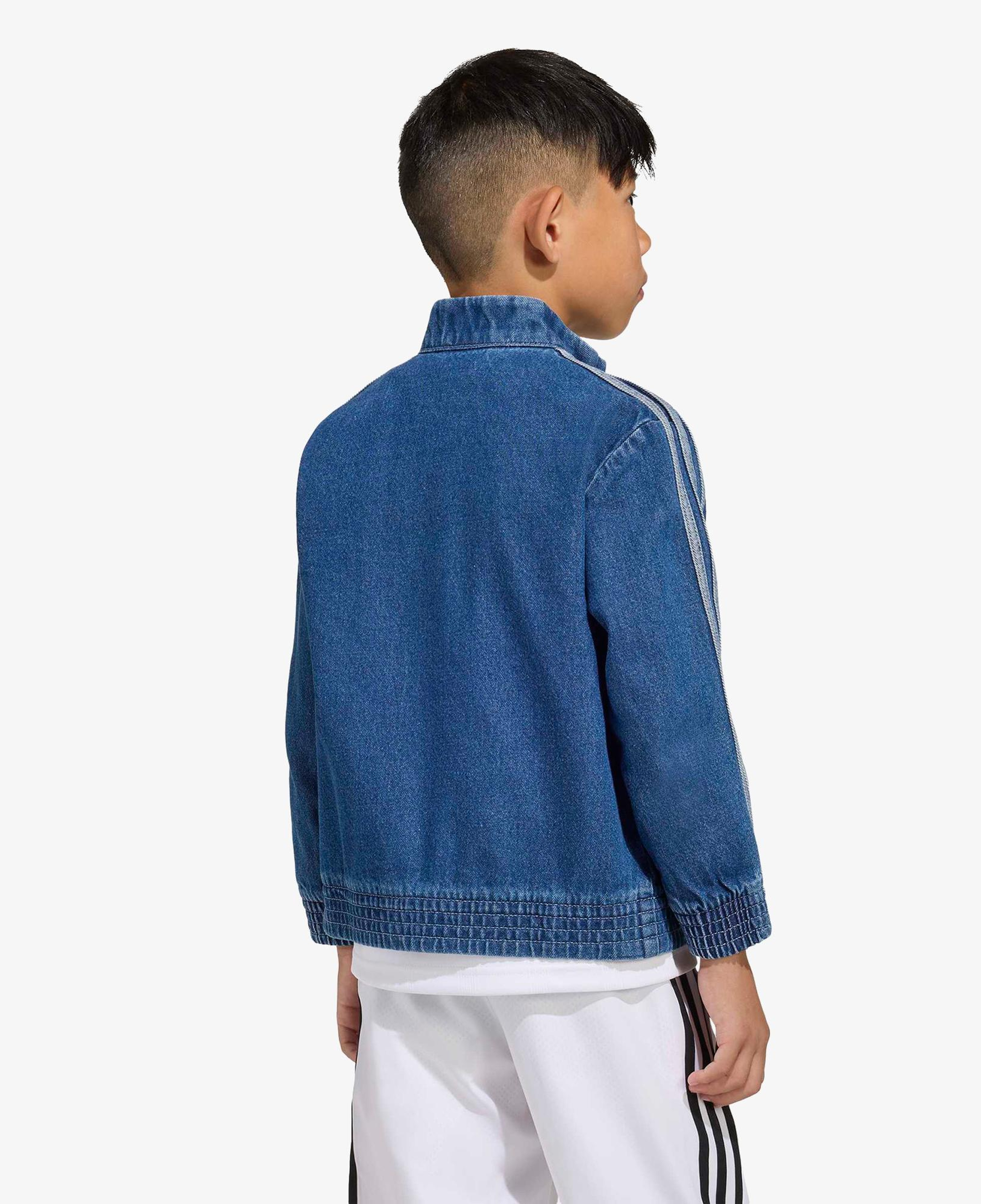 adidas Firebird Denim Çocuk Mavi Ceket