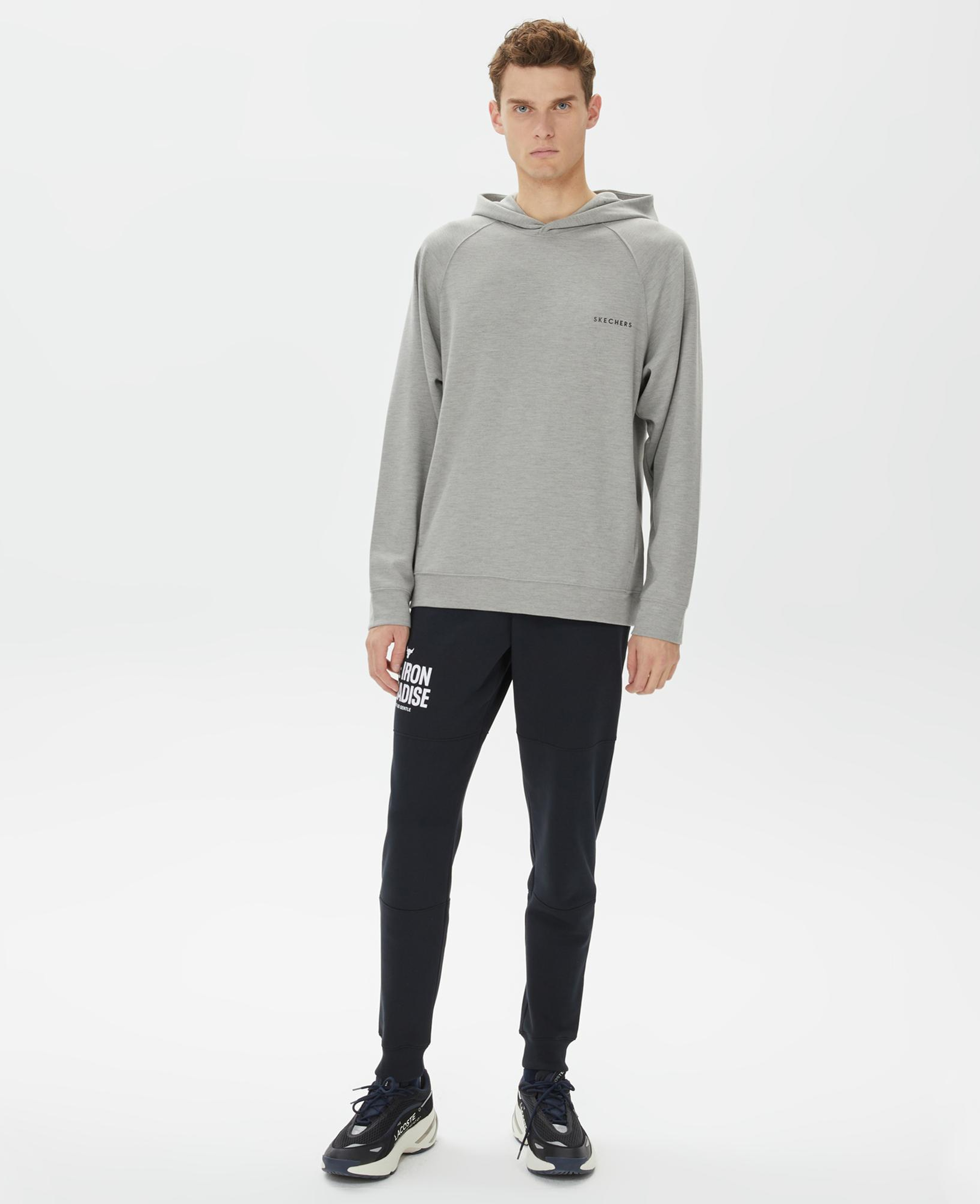 Skechers Scuba Coll. Erkek Gri Hoodie