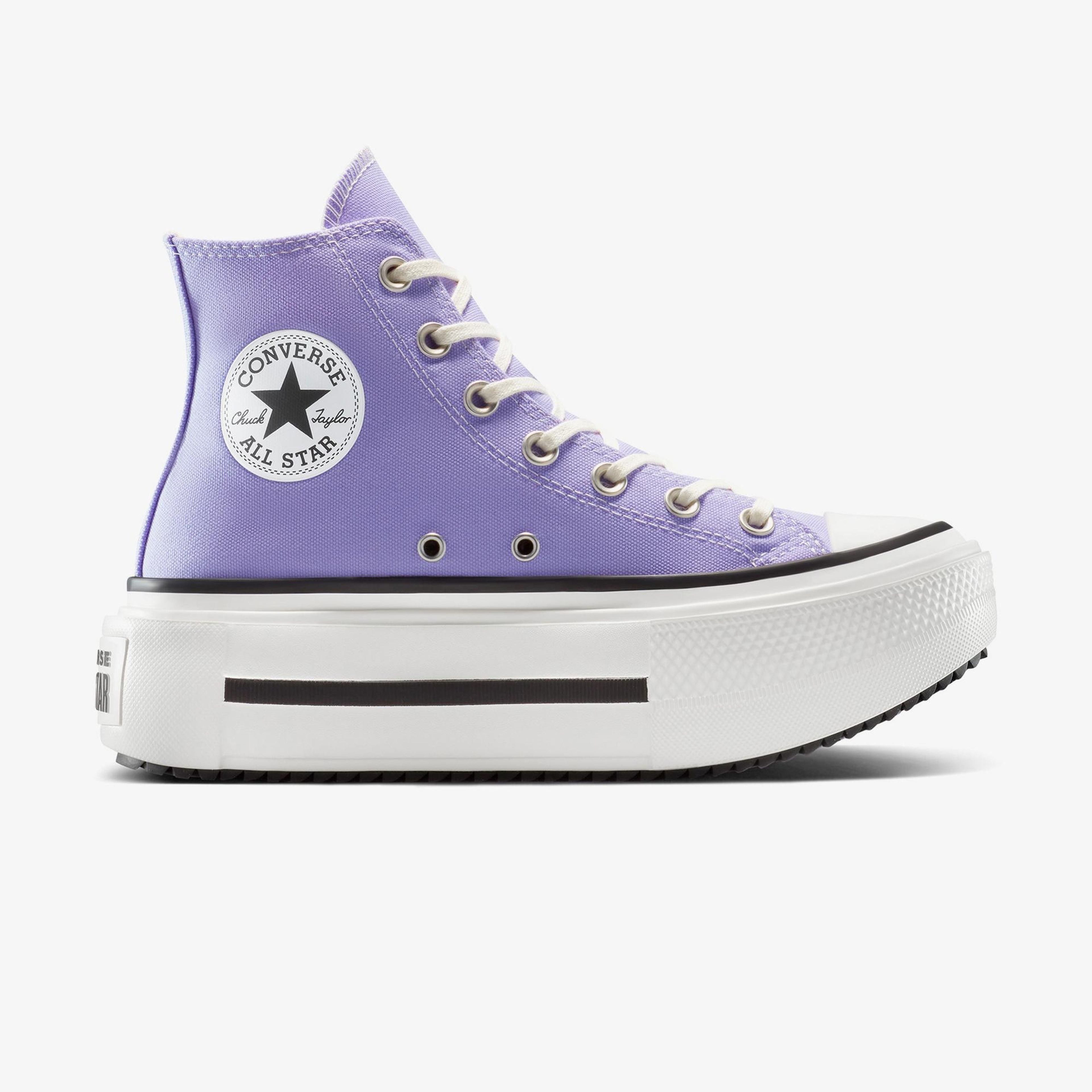 Converse Chuck Taylor All Star Lift Double Stack Unisex Mor Sneaker