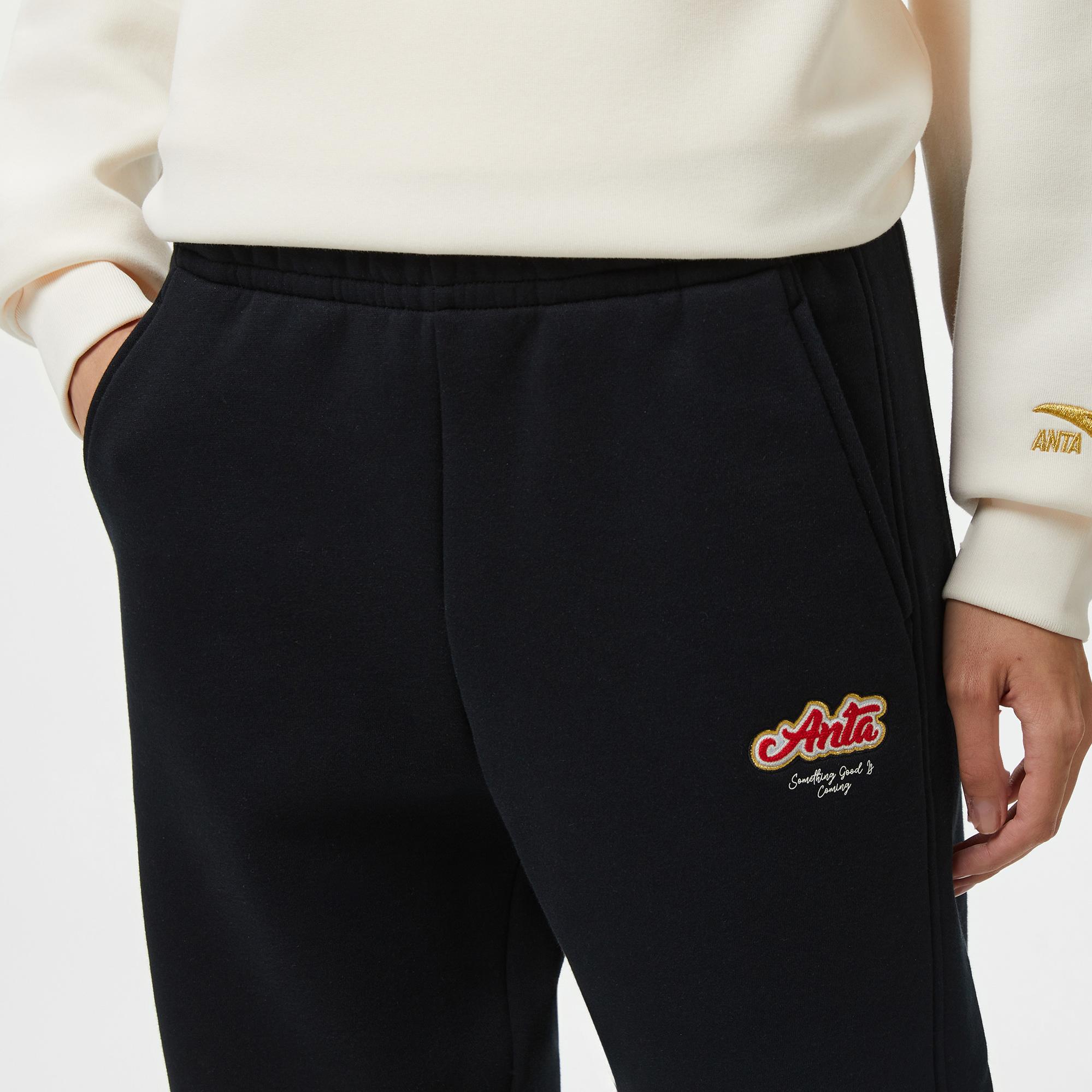 Anta CNY Good Luck Kadın Siyah Eşofman Altı