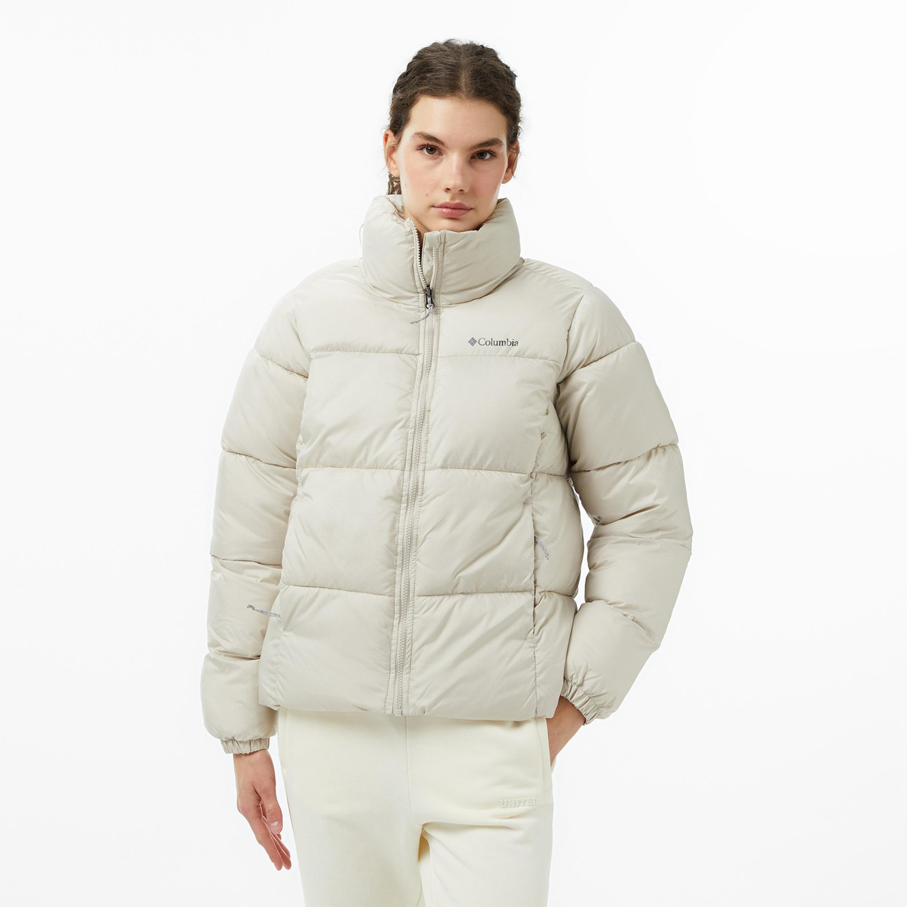 Columbia Puffect II Full Zip Kadın Bej Mont