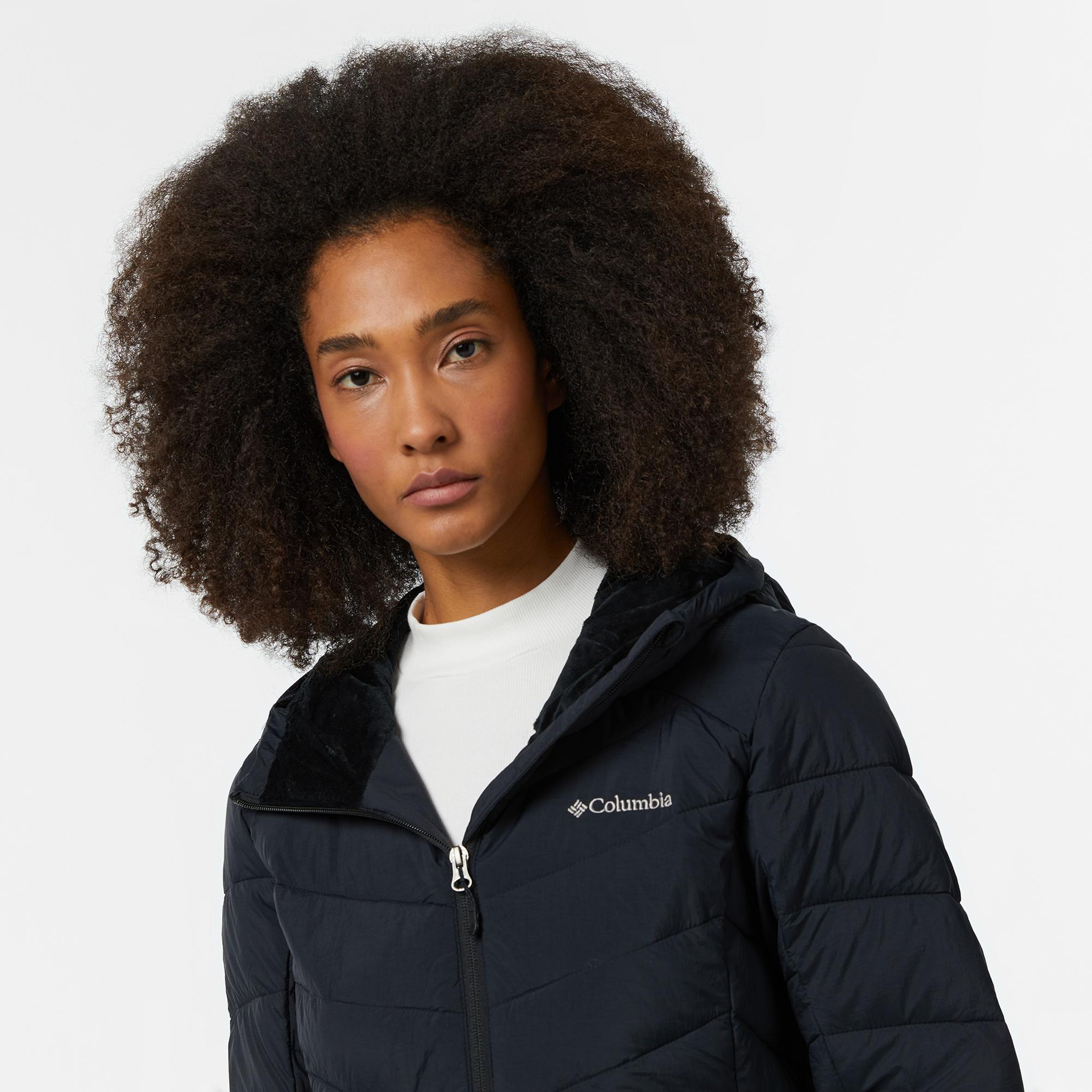 Columbia Joy Peak II Hooded Kadın Siyah Mont