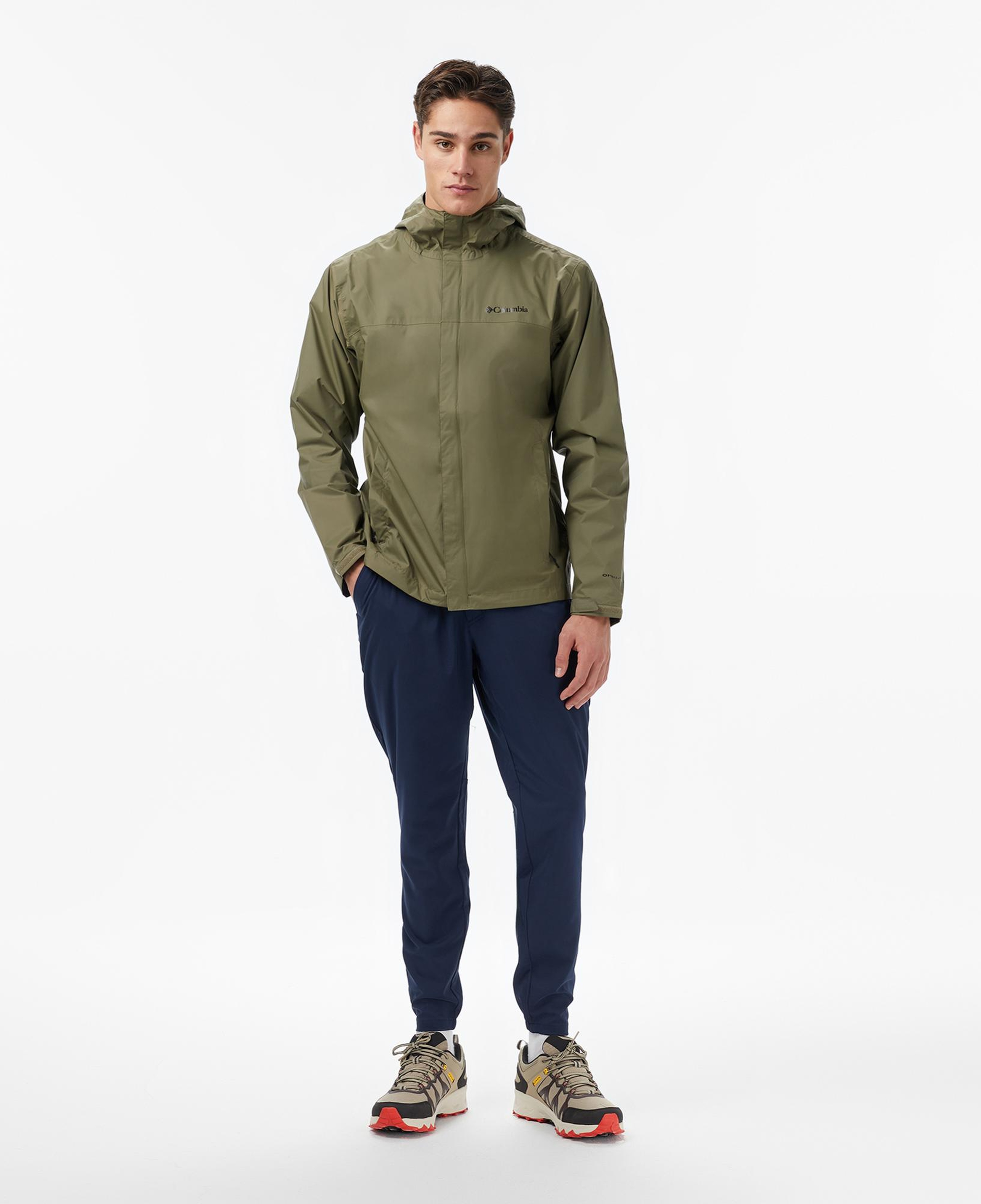 Columbia Watertight II Erkek Yeşil Yağmurluk