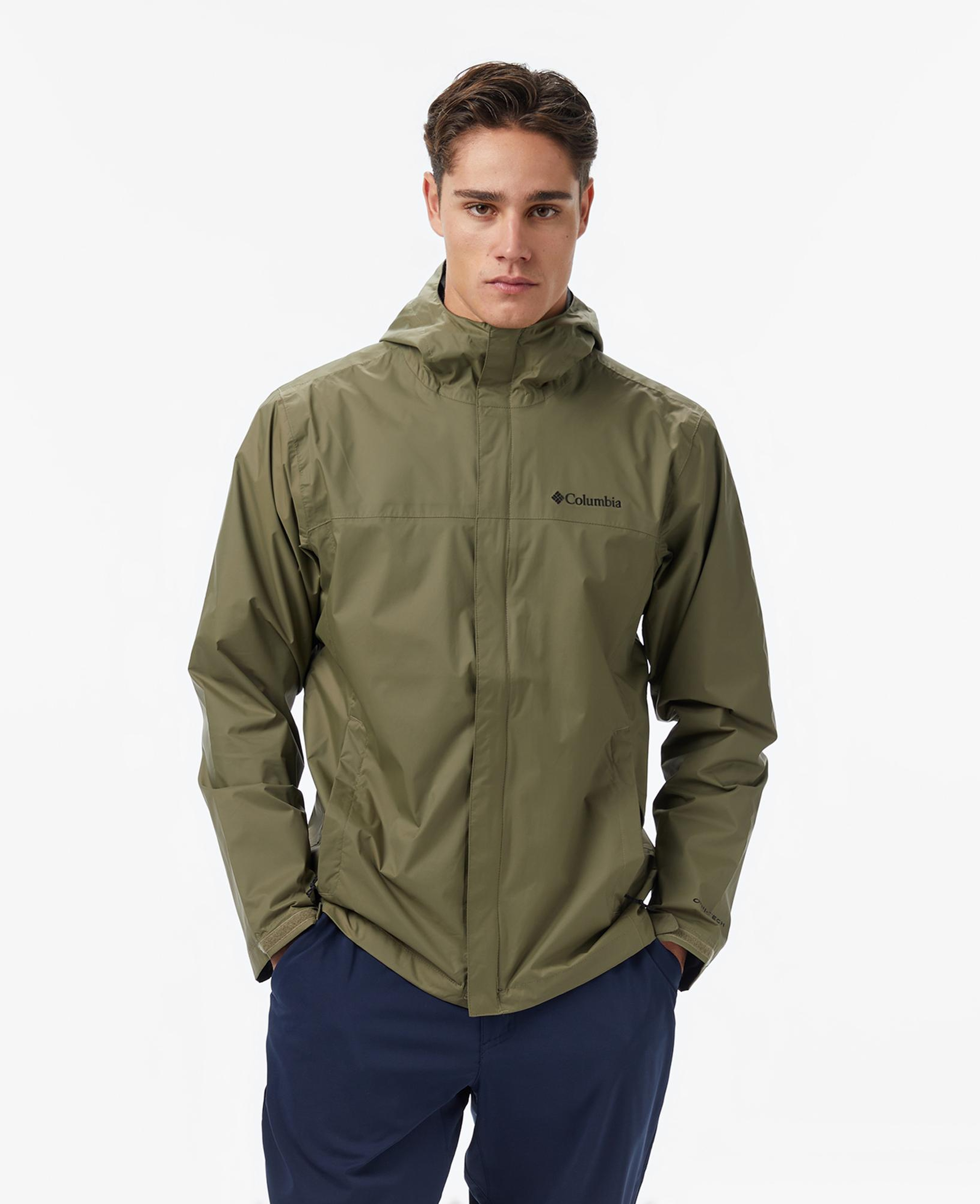 Columbia Watertight II Erkek Yeşil Yağmurluk