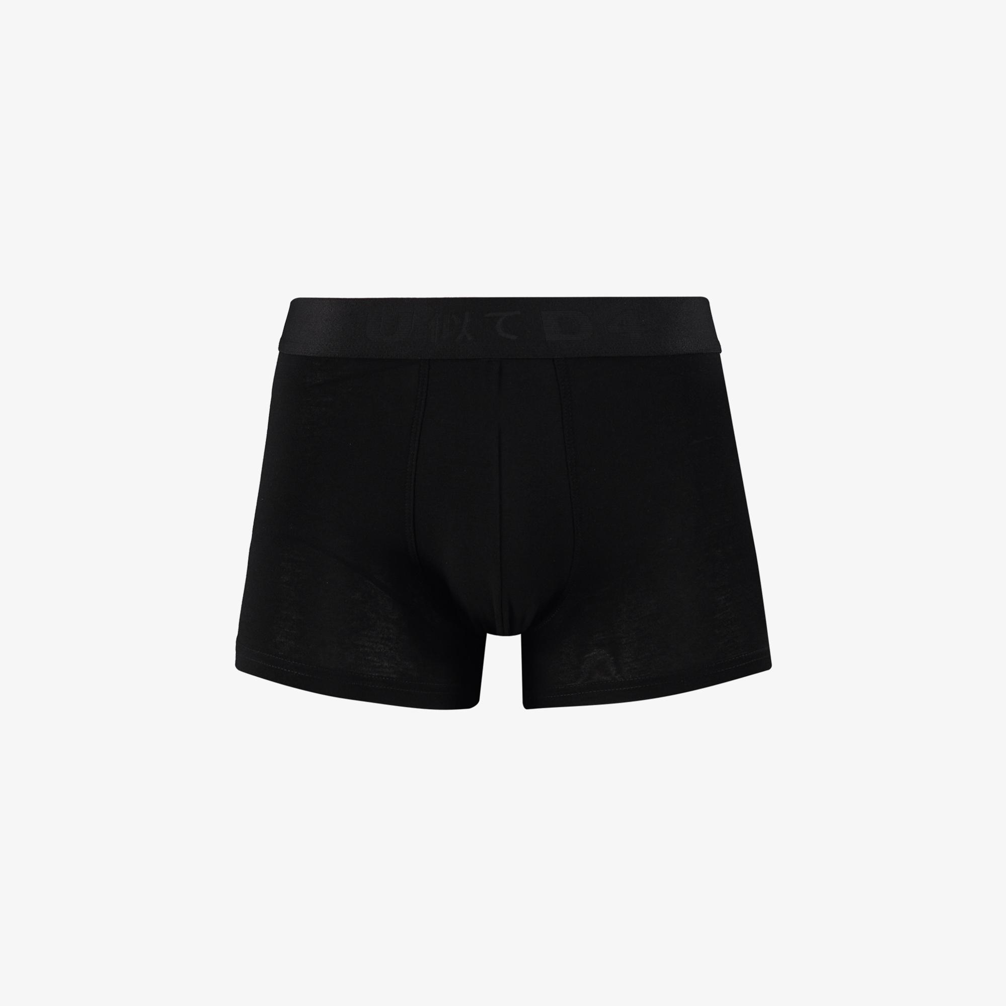 UNITED4 Classic Erkek Siyah Boxer