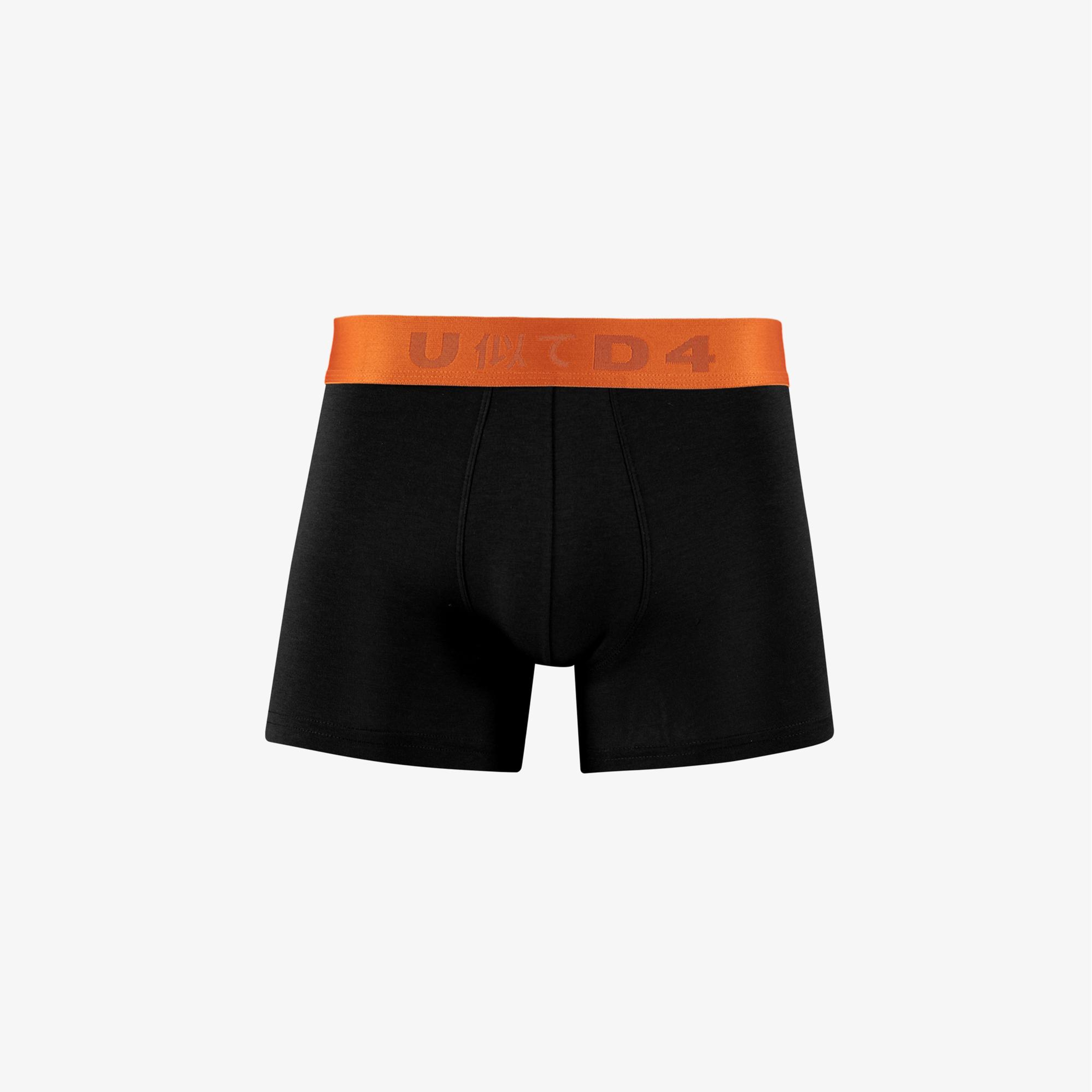 UNITED4 Classic Erkek Siyah Boxer