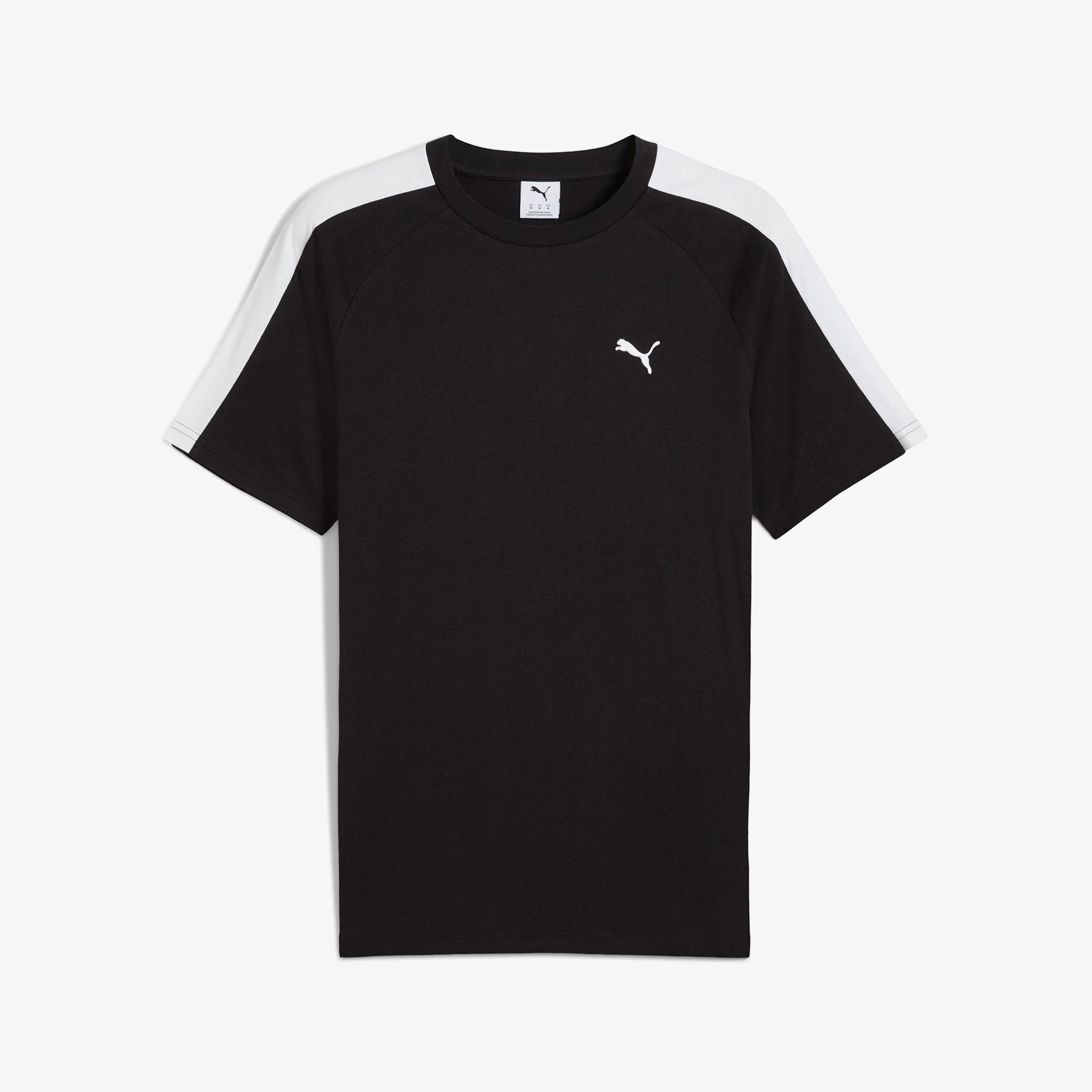 Puma T7 Erkek Siyah T-Shirt