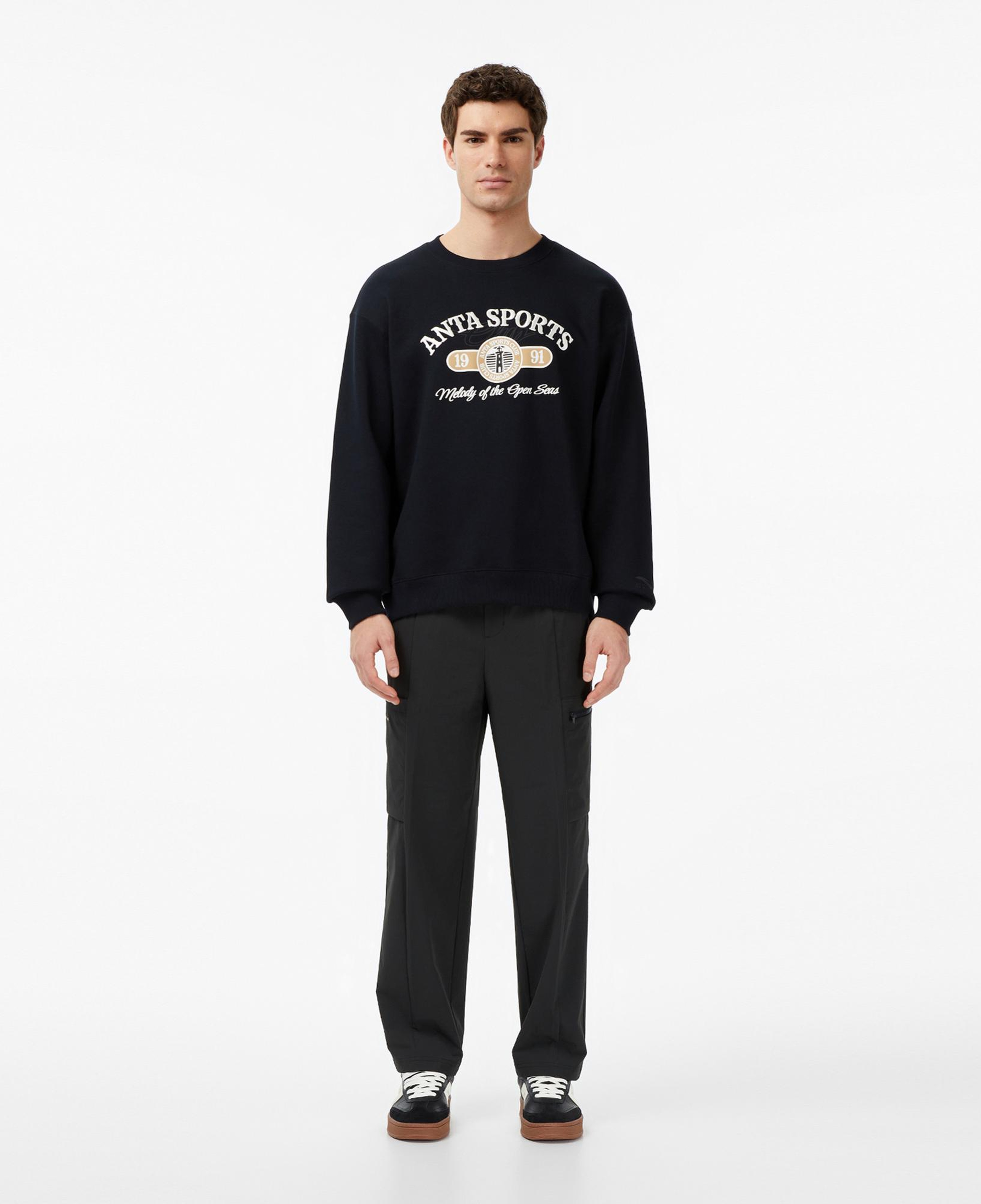 Anta Sports Club Erkek Lacivert Sweatshirt