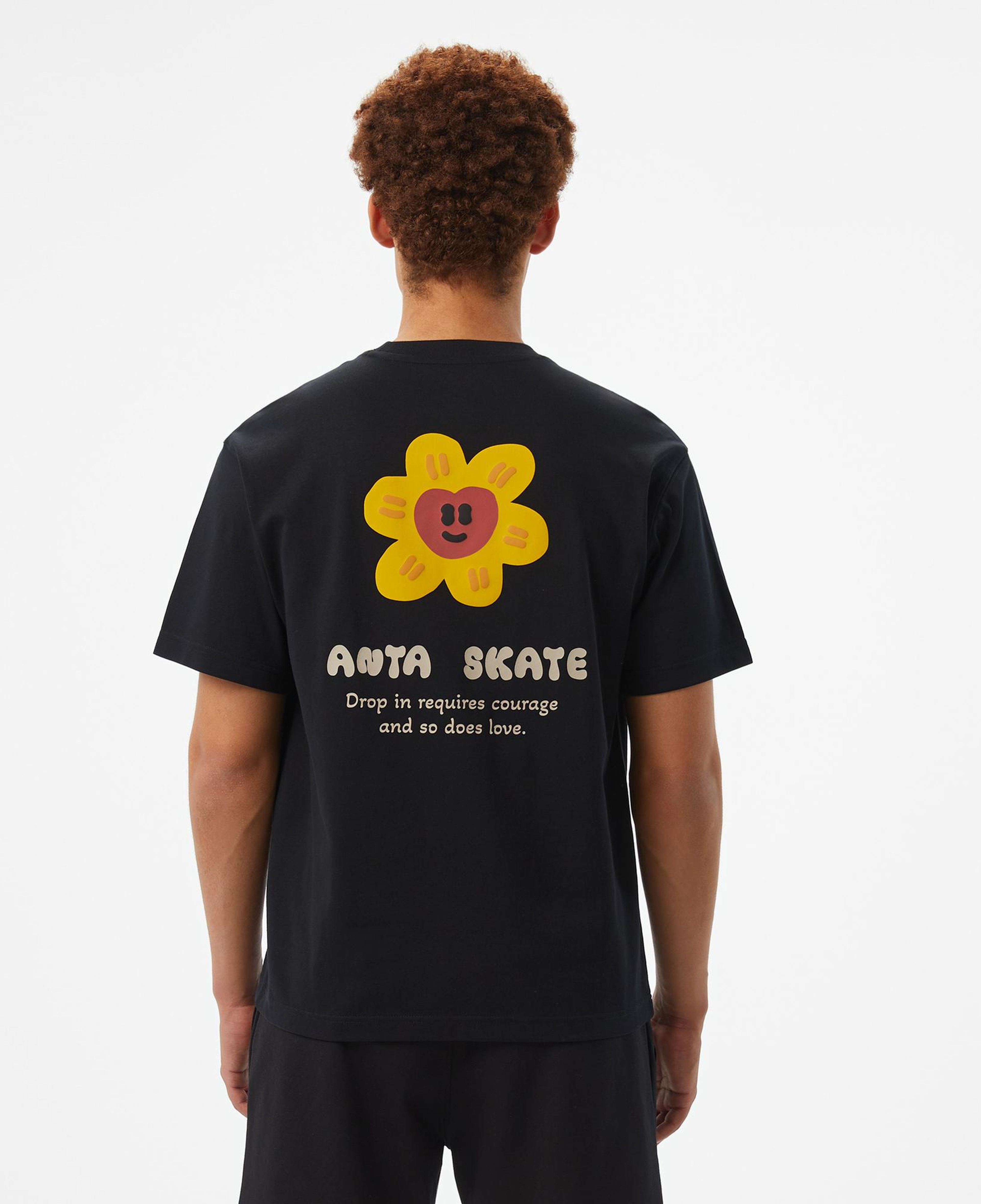 Anta Skate Culture Unisex Siyah T-Shirt